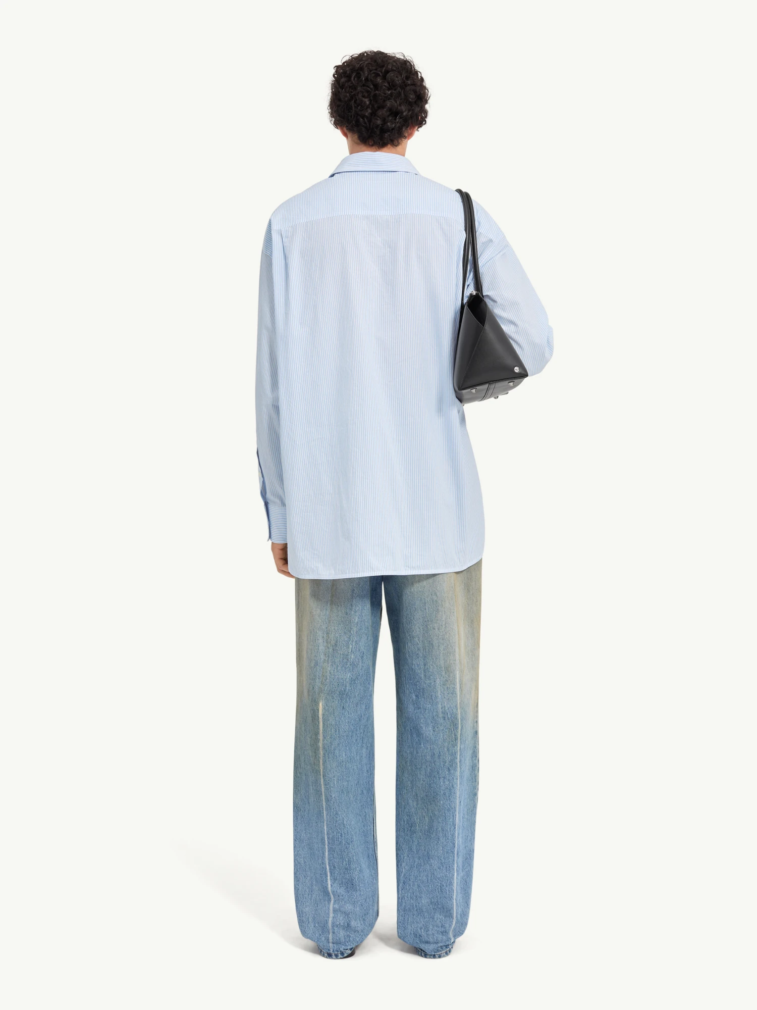Рубашка MM6 Maison Margiela Striped Light Blue