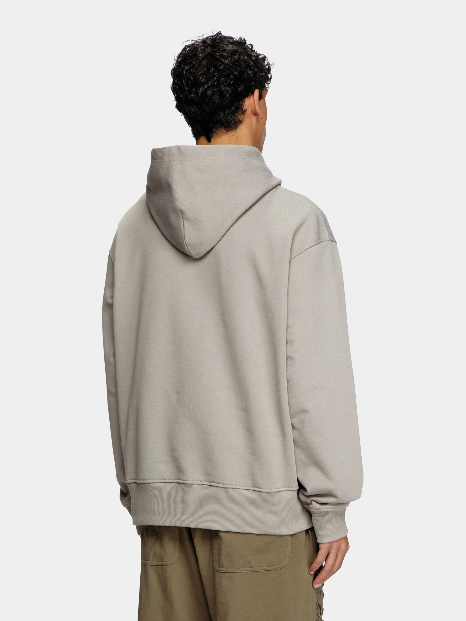 Худи Diesel S-Macs-Hood-Od Felpa Grey