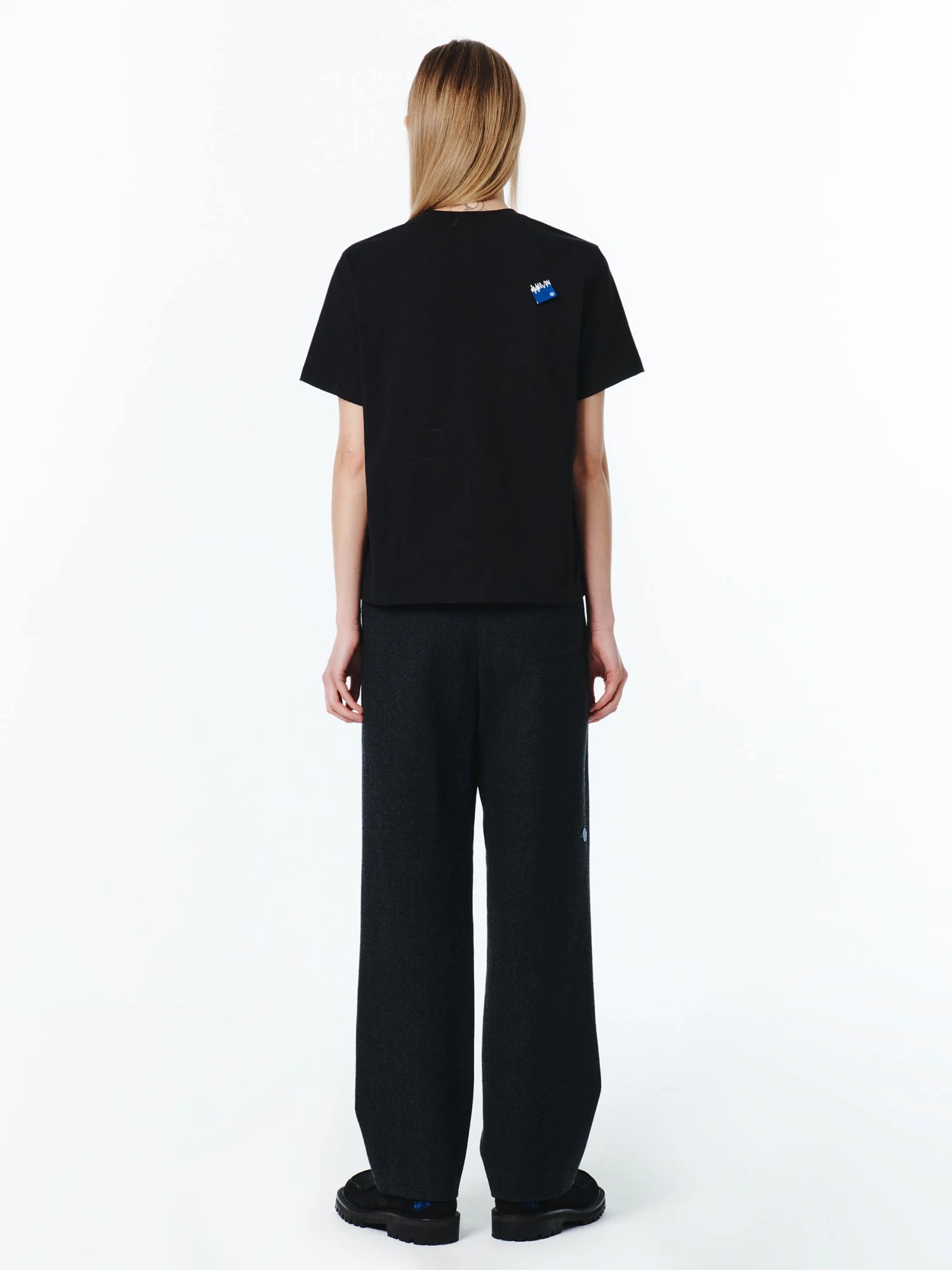 Футболка ADERERROR Sig; BL Tag T-Shirt 01 Black