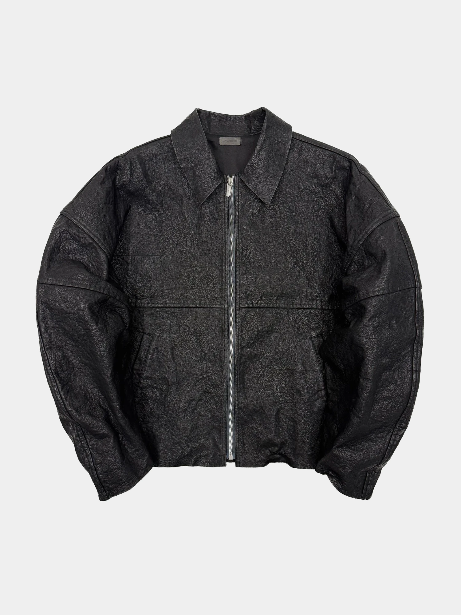 Кожаная куртка ARNODEFRANCE Metalized Leather Black
