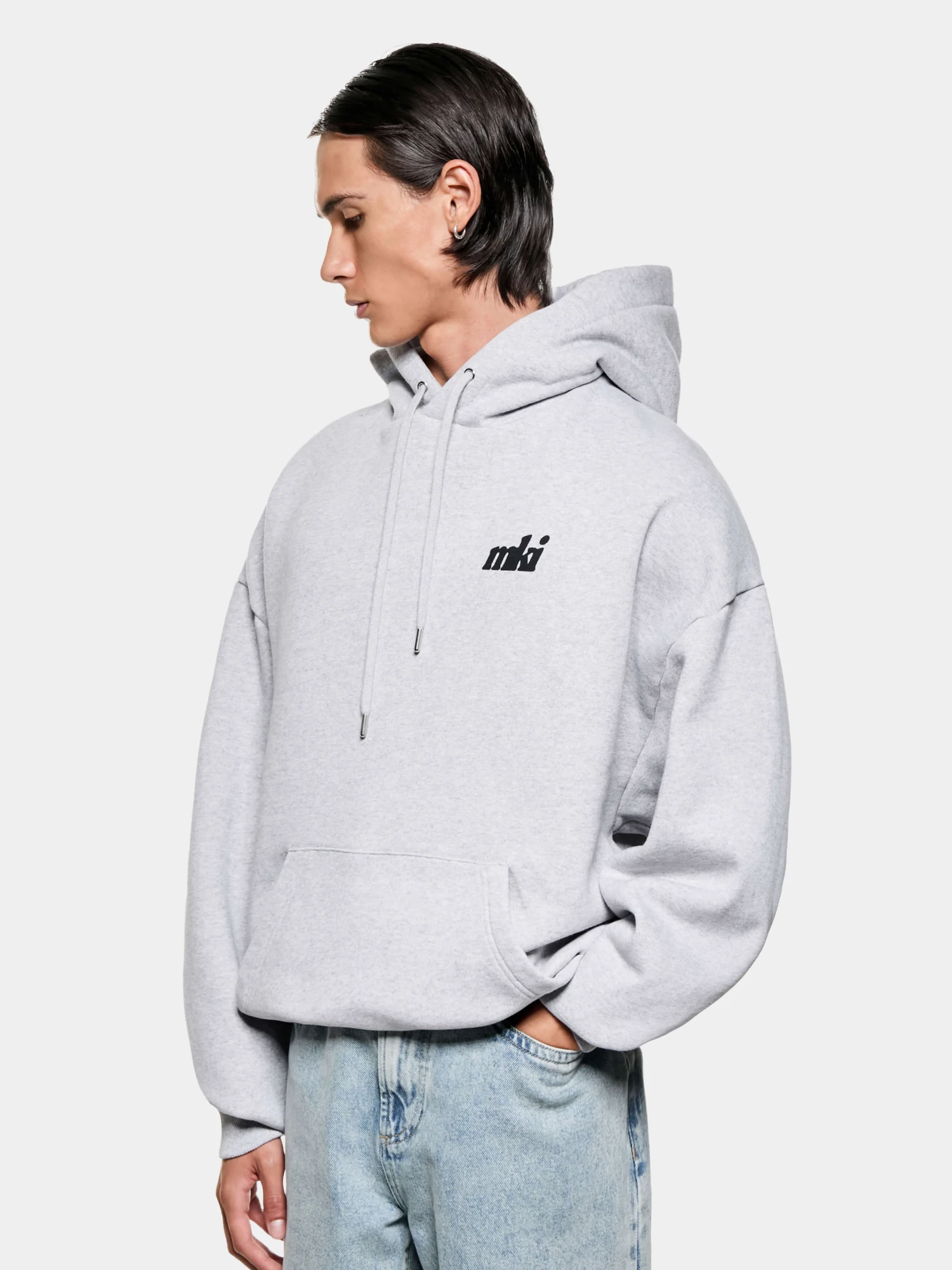 Худи MKI MIYUKI ZOKU Stamp Hoody Grey