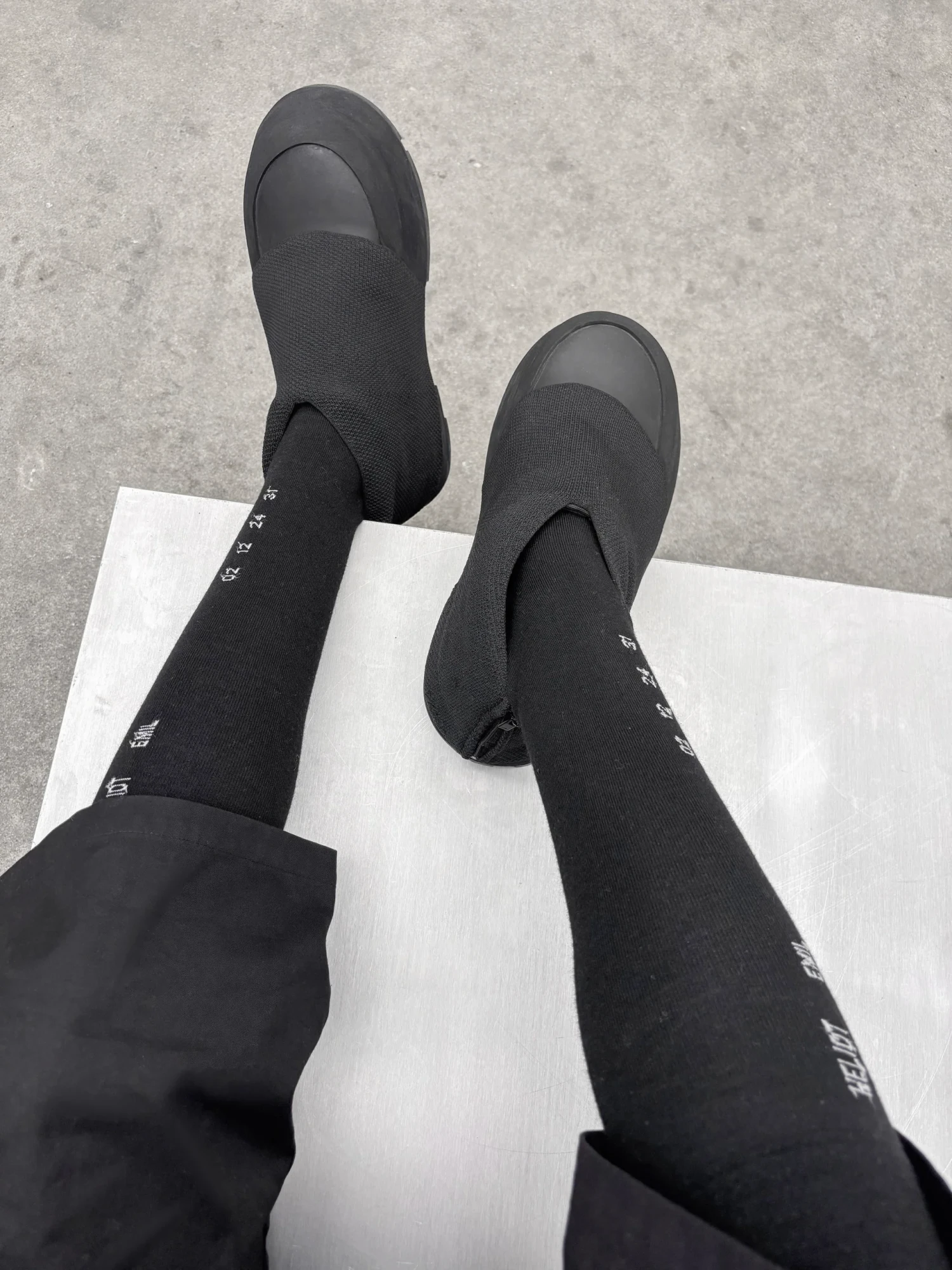 Носки HELIOT EMIL Calcite Socks Black