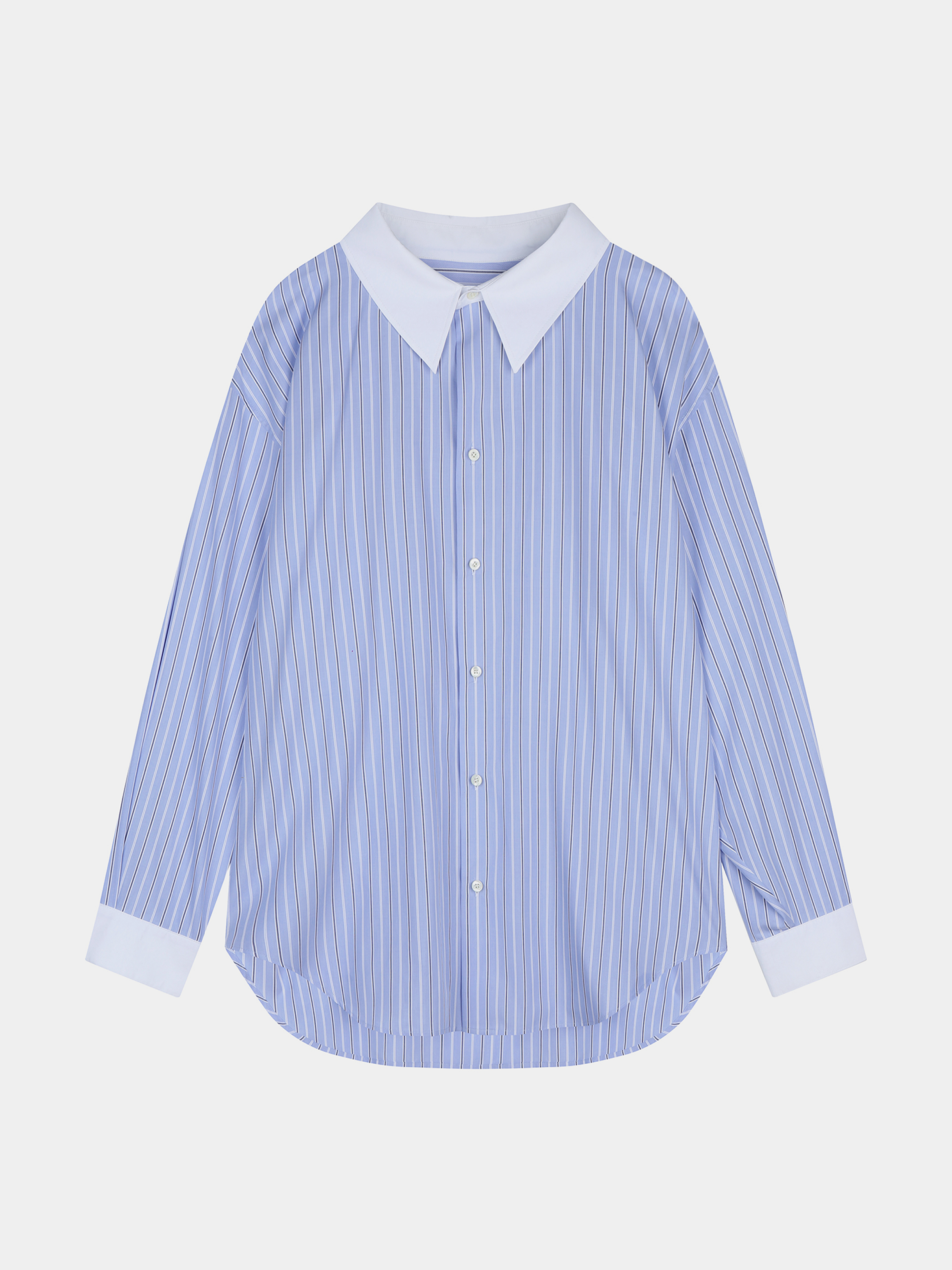 Женская рубашка System Stripe Block Lavender