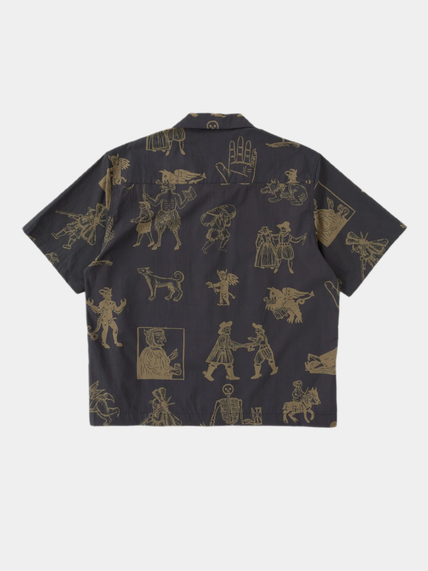 Рубашка Heresy Woodcut Black