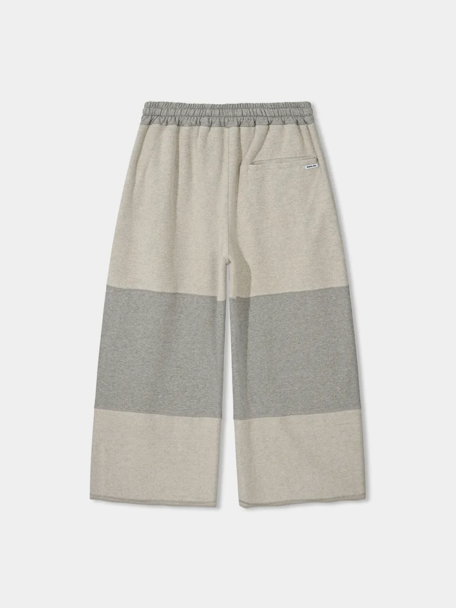 Брюки ANGLAN Reverse Panel Wide Sweat Grey