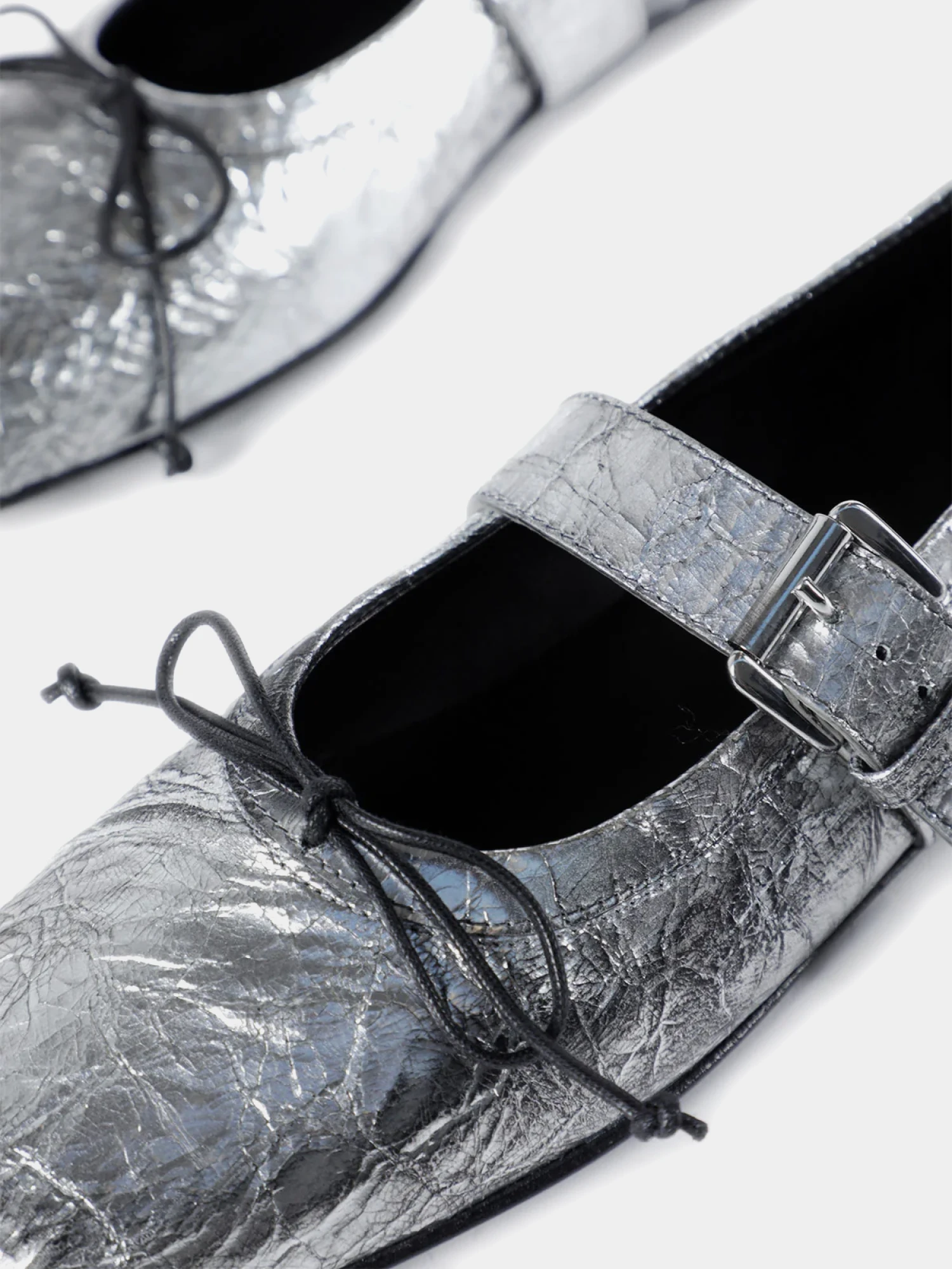 Женские балетки Ann Demeulemeester Zoey Silver