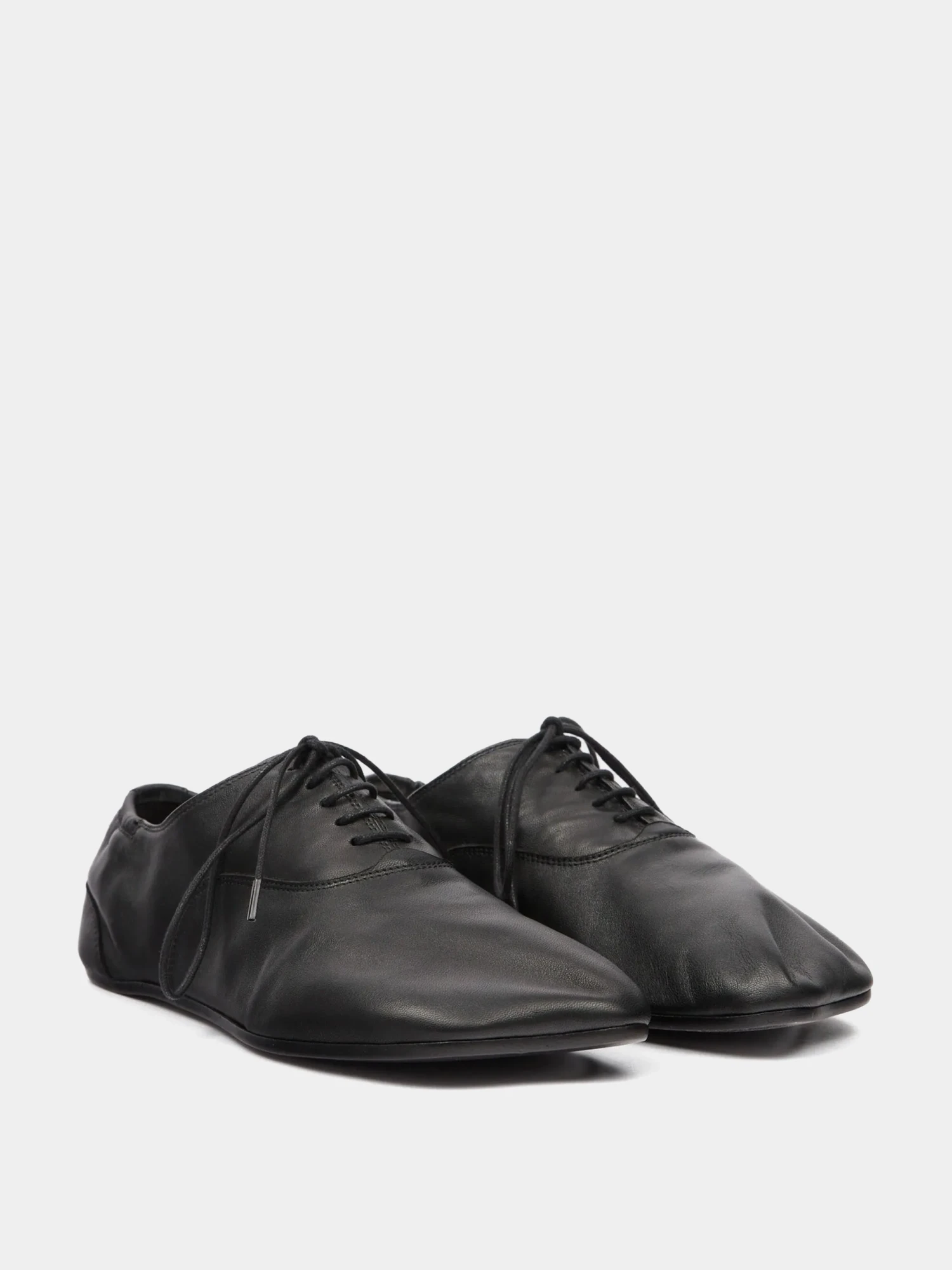 Женские дерби MM6 Maison Margiela Lace-Ups Black