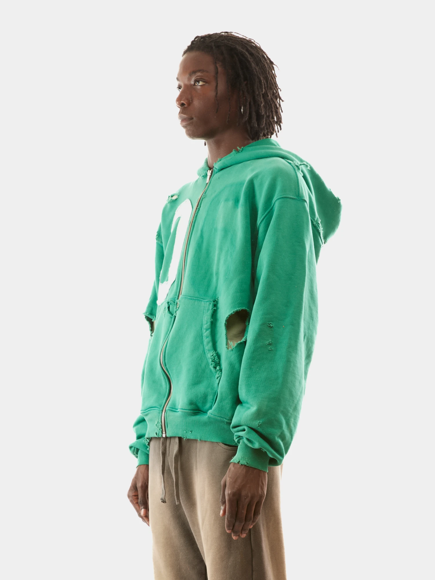 Зип-худи ALCHEMIST Philip Zip-Up Hoodie Bright Green