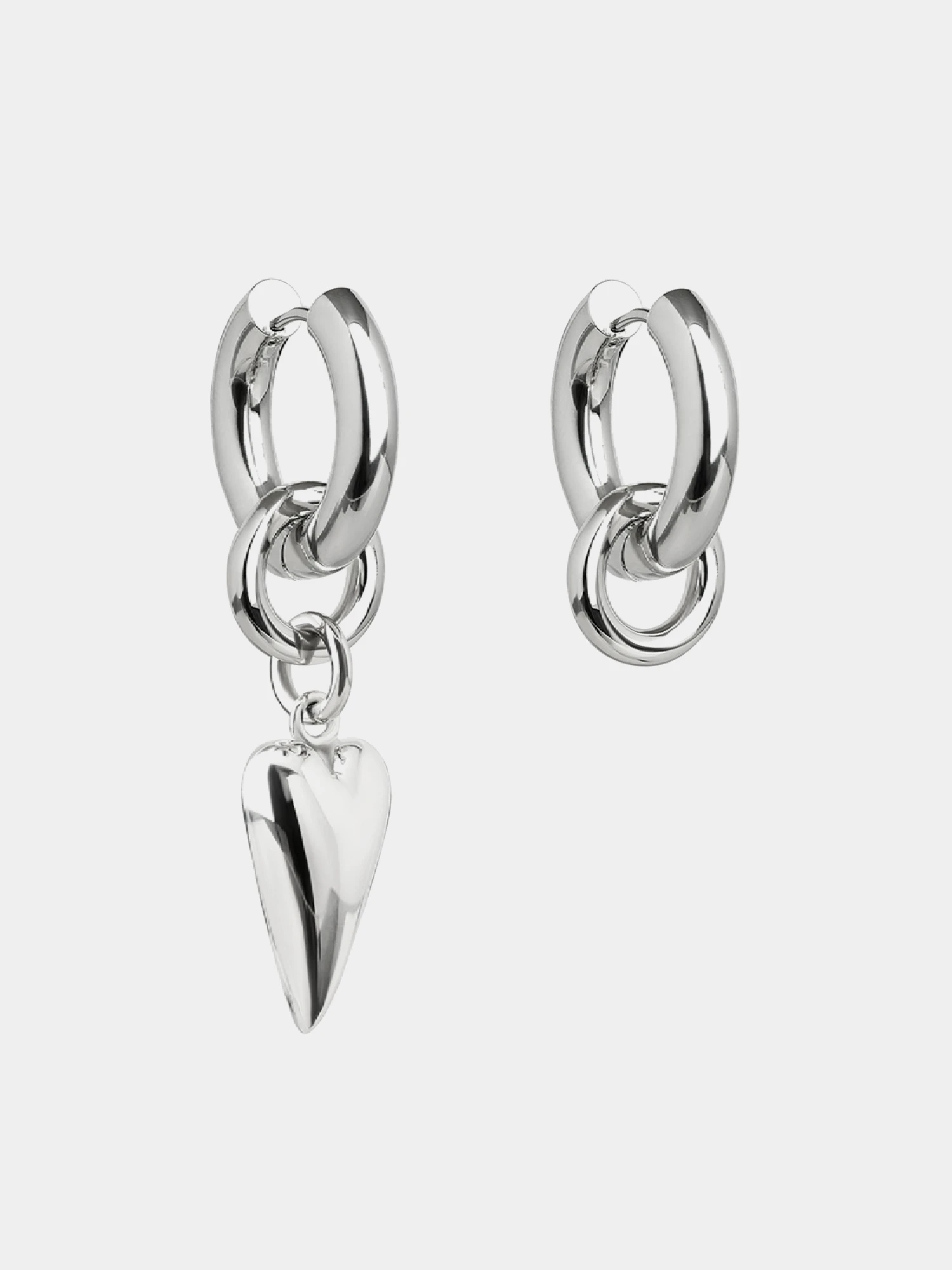 Серьги OMUT Winking Heart