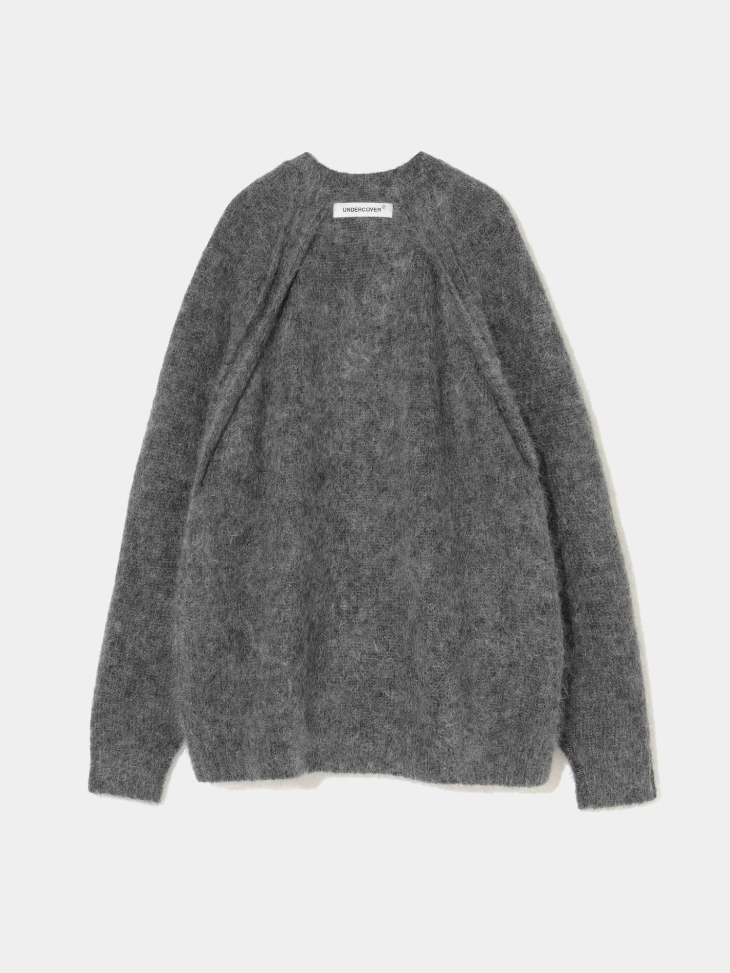 Кардиган UNDERCOVER Seam-Out Mohair Knit Charcoal