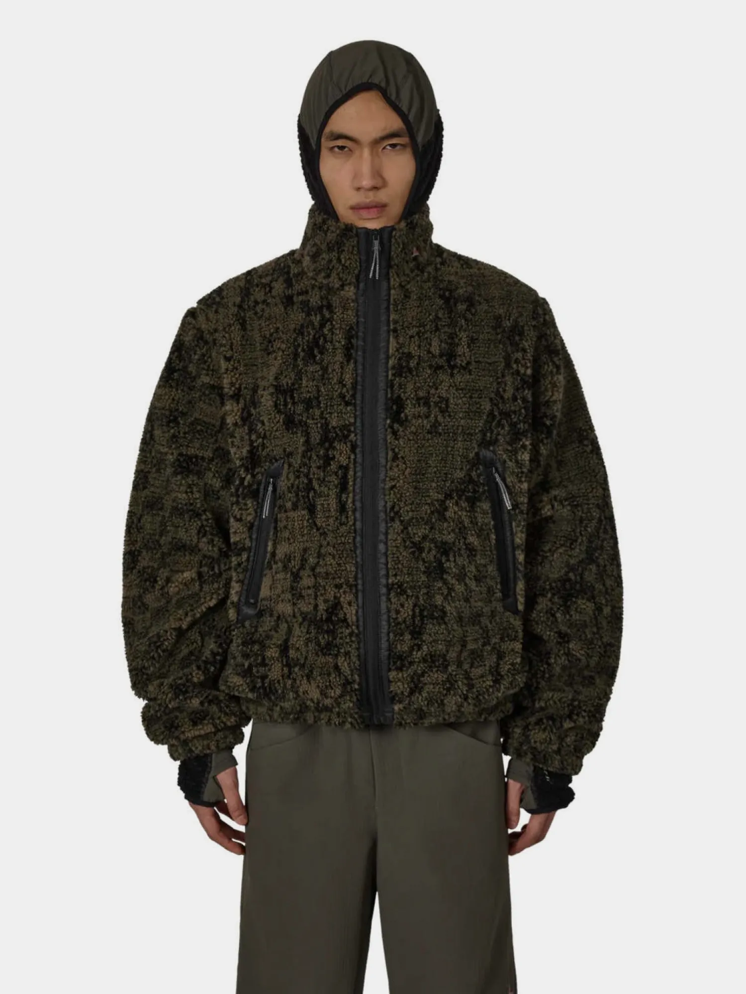 Флисовая куртка Roa Ewe Furry Jacket Olive