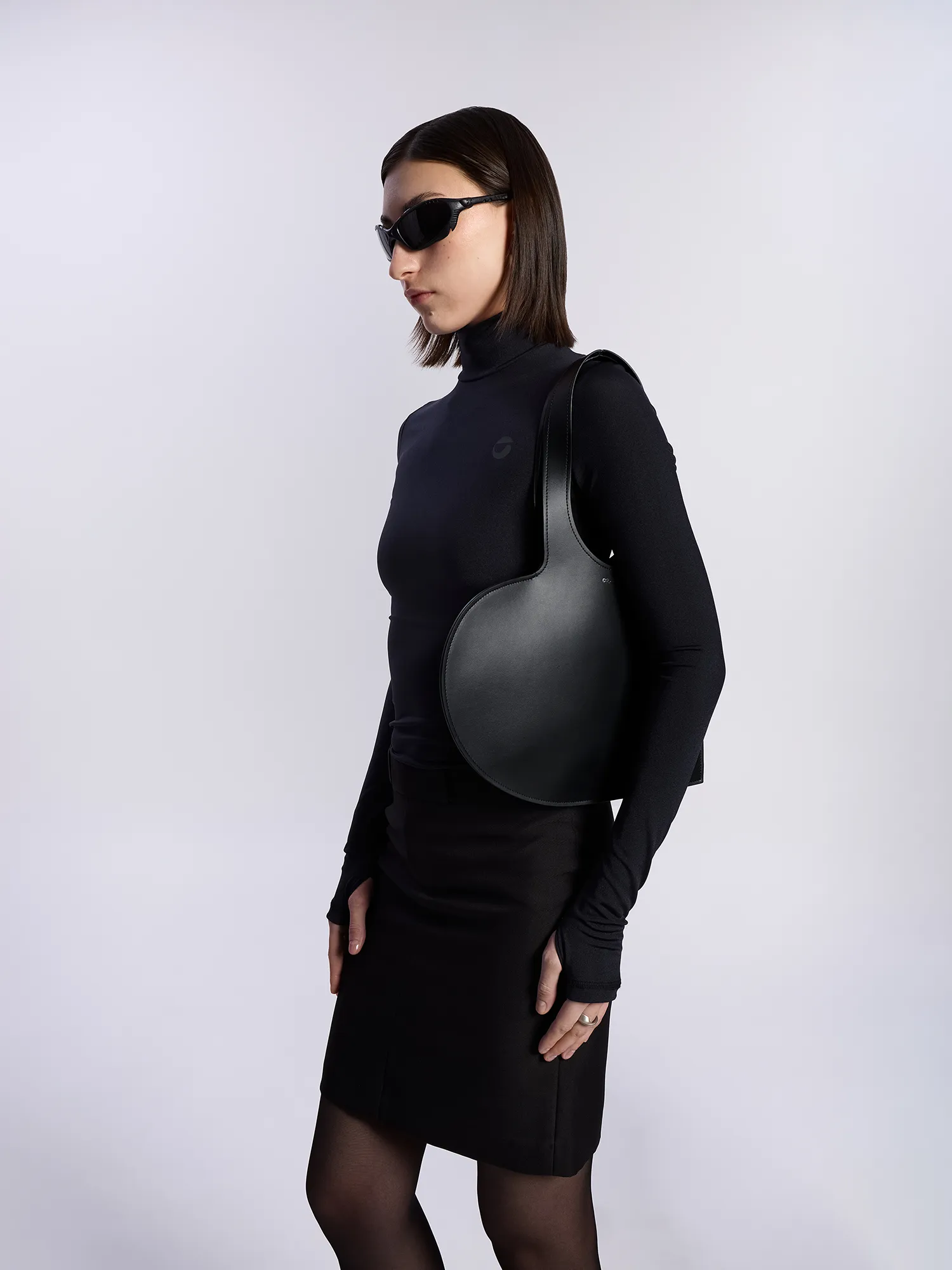 Сумка Coperni Mini Heart Tote Black
