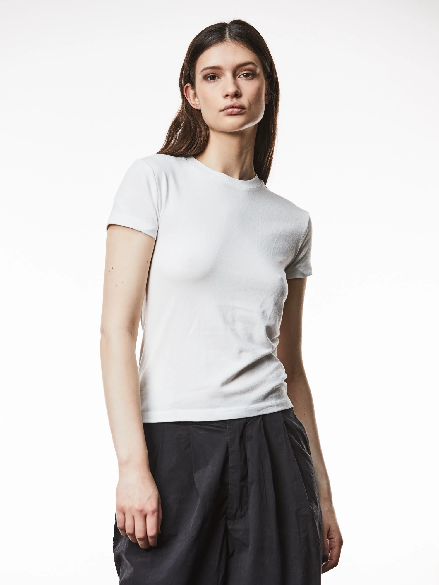 Женская футболка thom/krom W TS 572 Off White