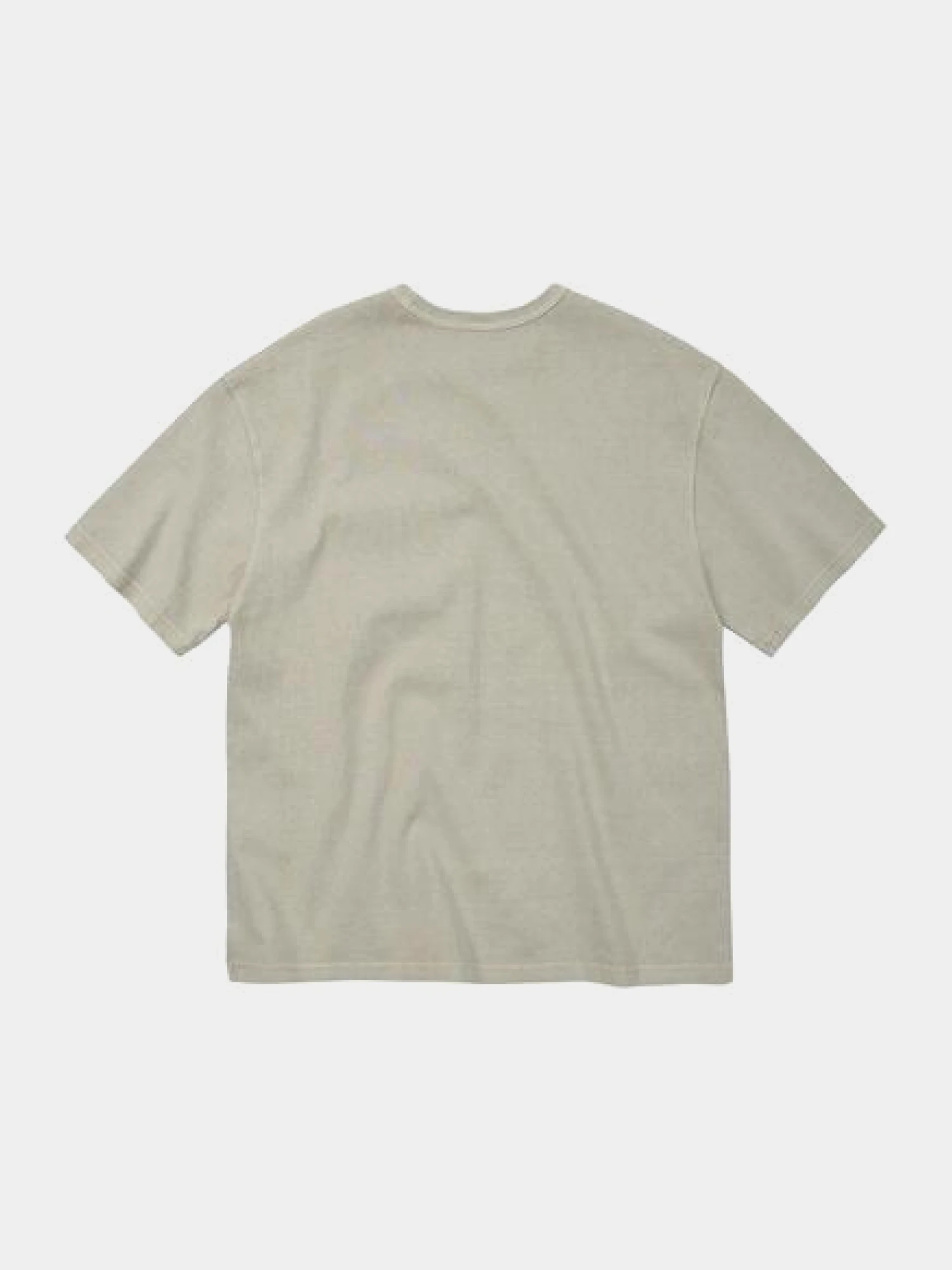 Футболка FrizmWORKS Cigarette Pocket Pigment Dyeing Beige