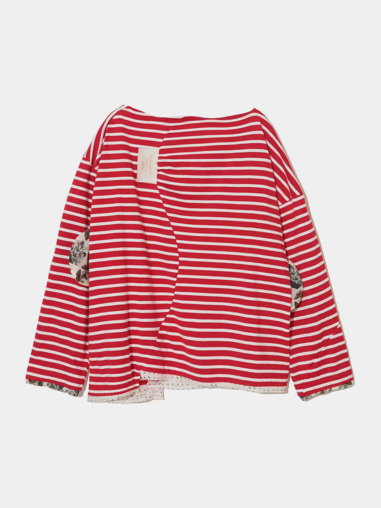 Женский лонгслив UNDERCOVER Cotton Pullover Red Border