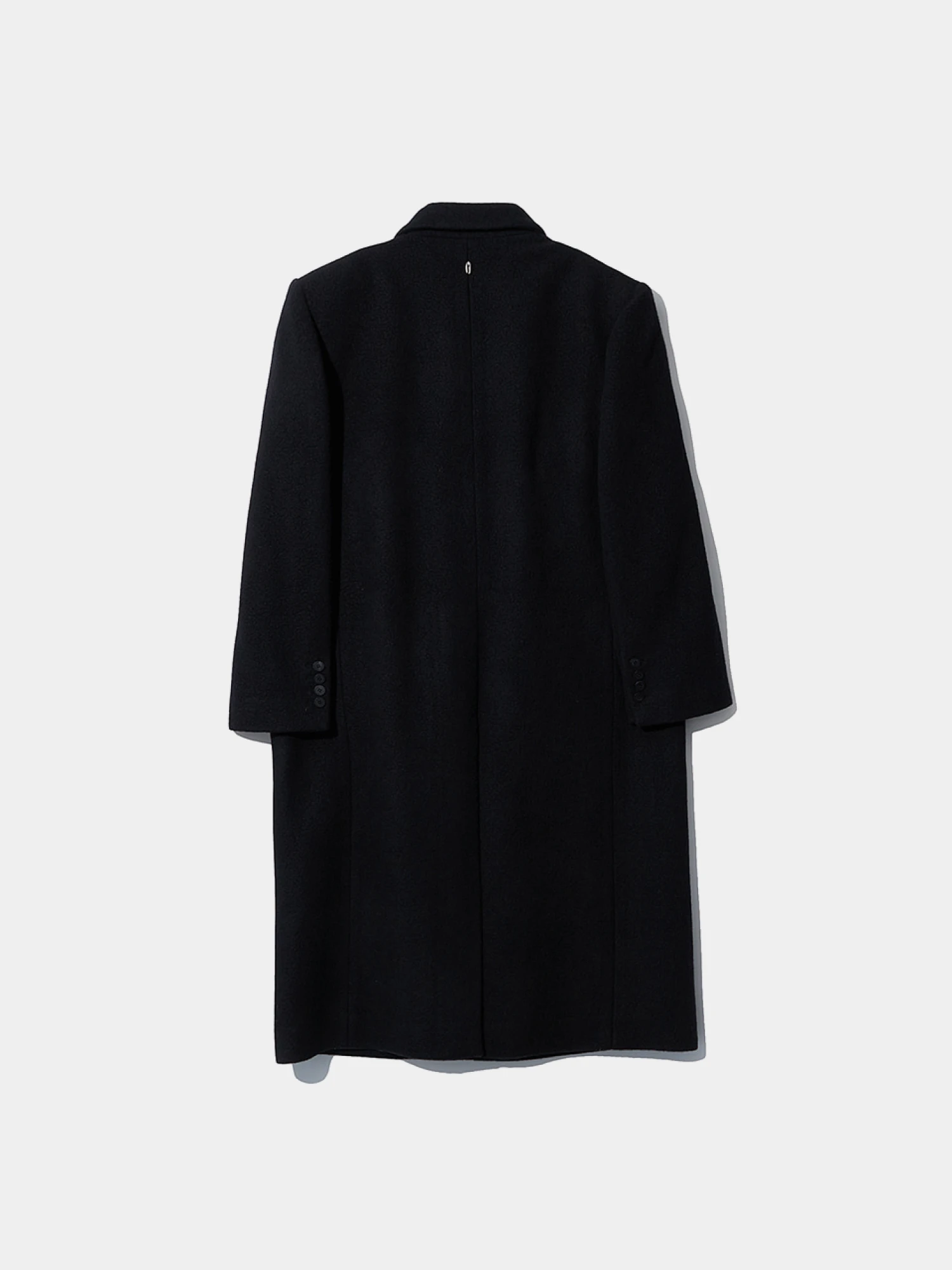 Пальто LE17SEPTEMBRE Double Breasted Long Black