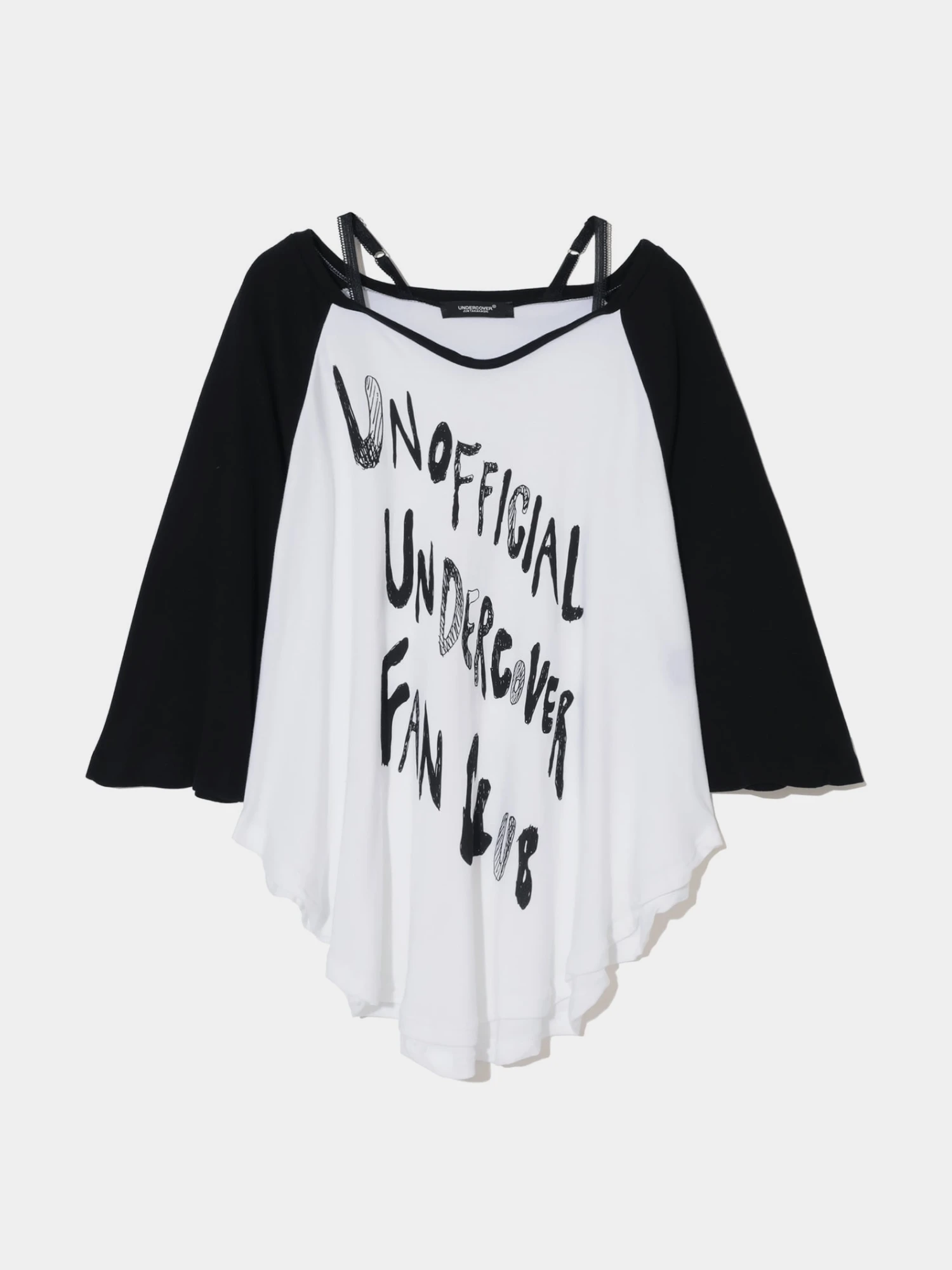 Женский лонгслив UNDERCOVER Strap Pullover Black White
