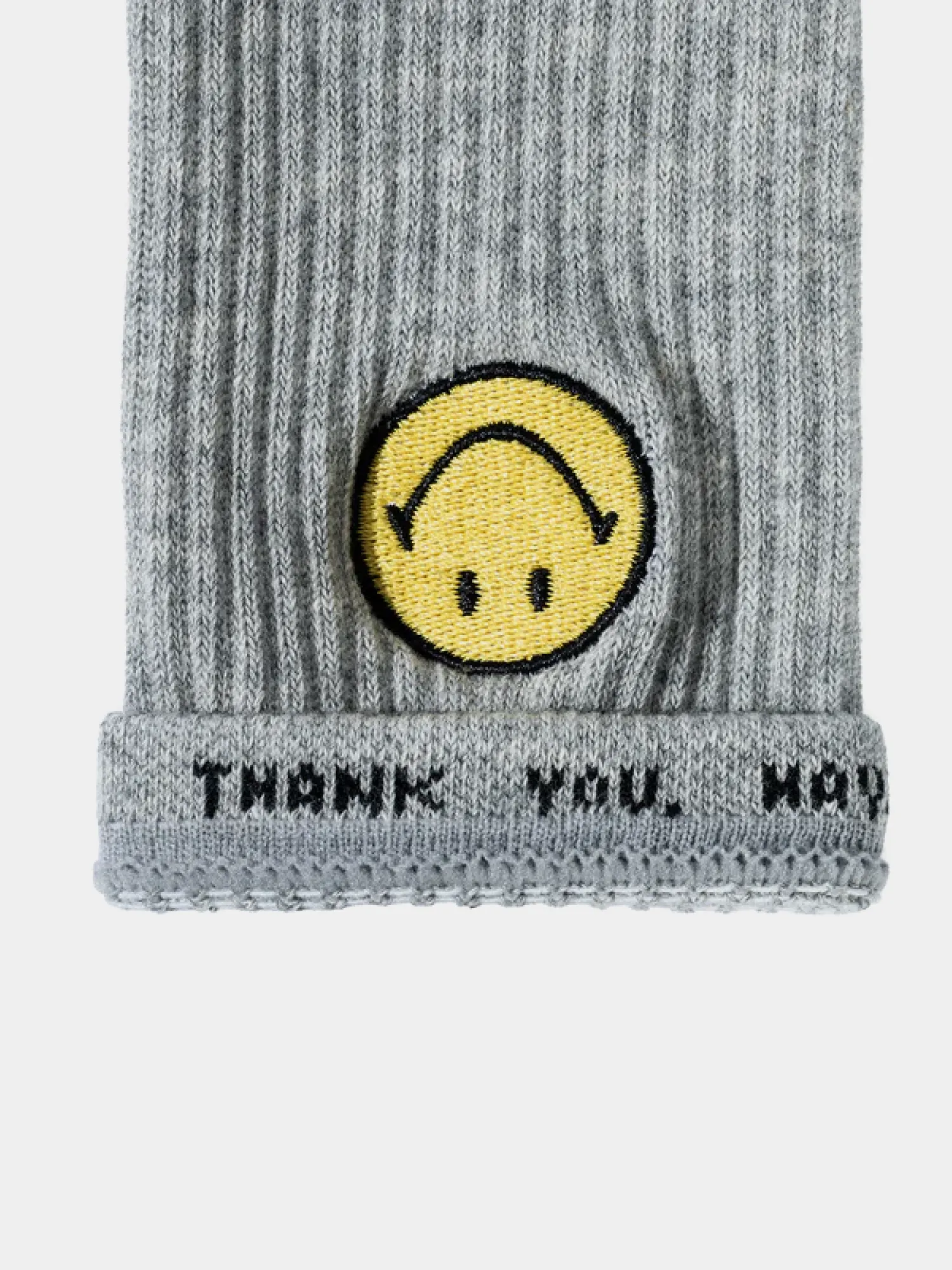 Носки MARKET SMILEY BADGE SOCKS Grey