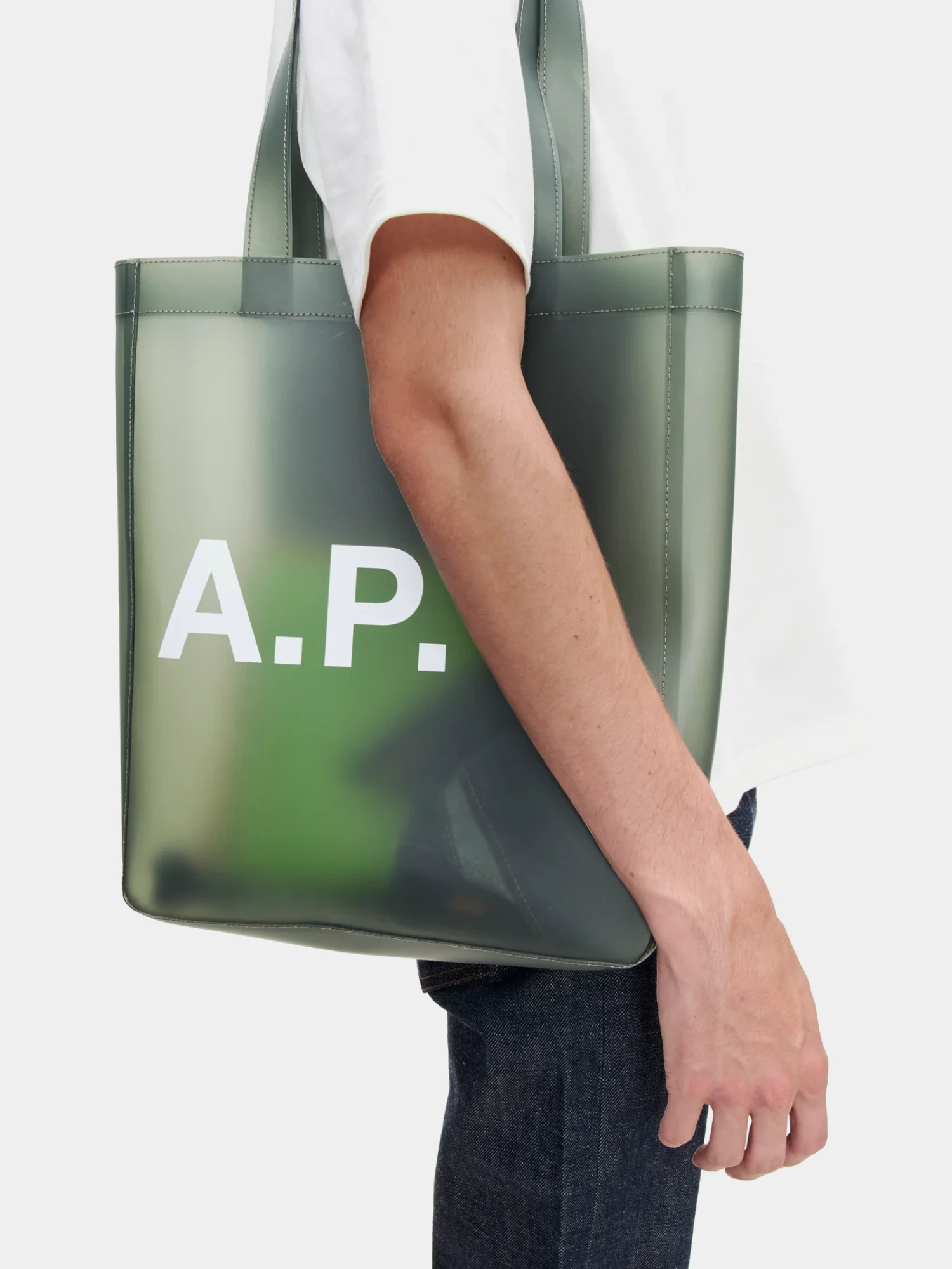 Тоут A.P.C. Lou Tote Khaki