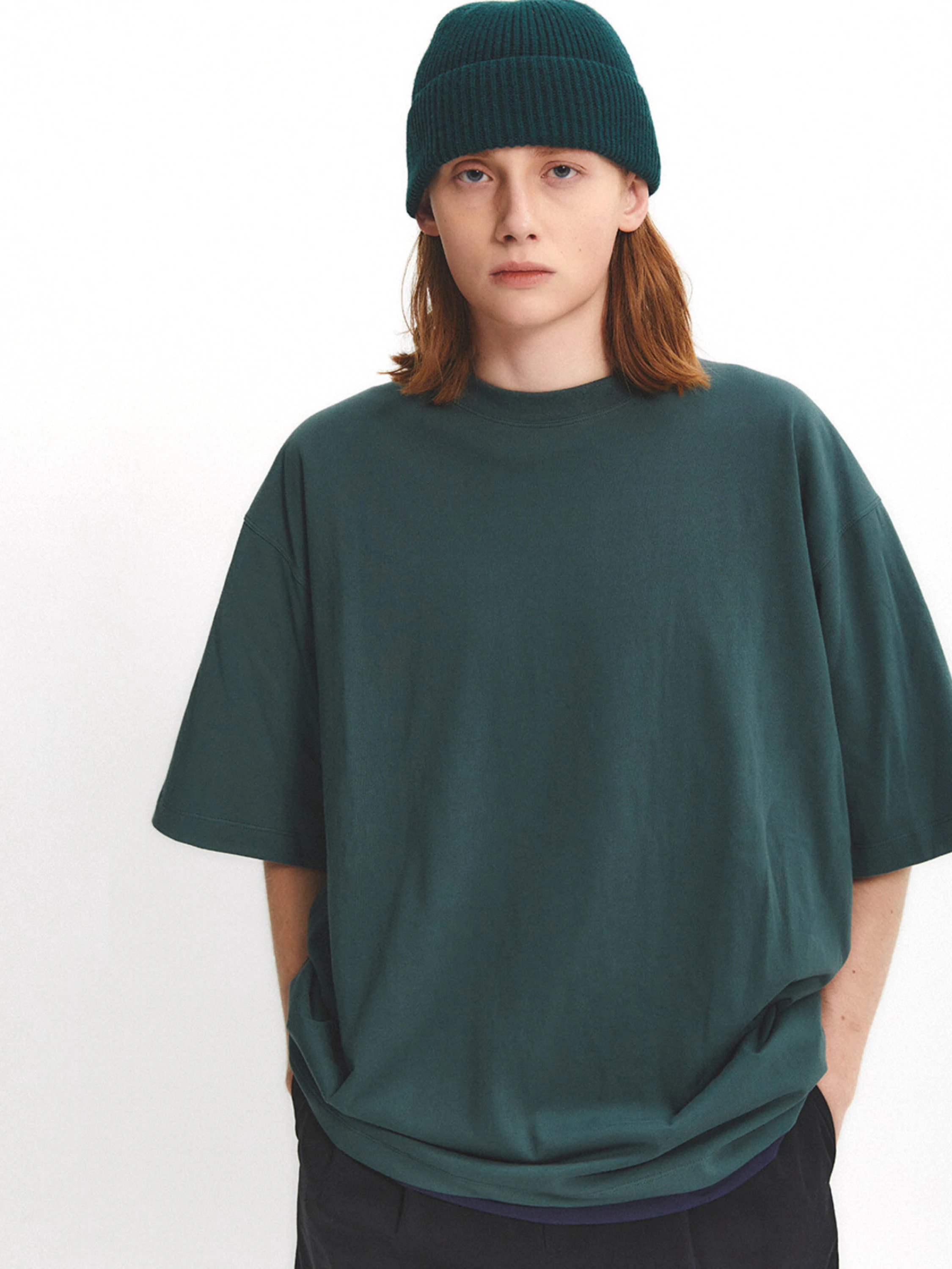 Футболка EASTLOGUE PERMANENT Box Fit Jade Green