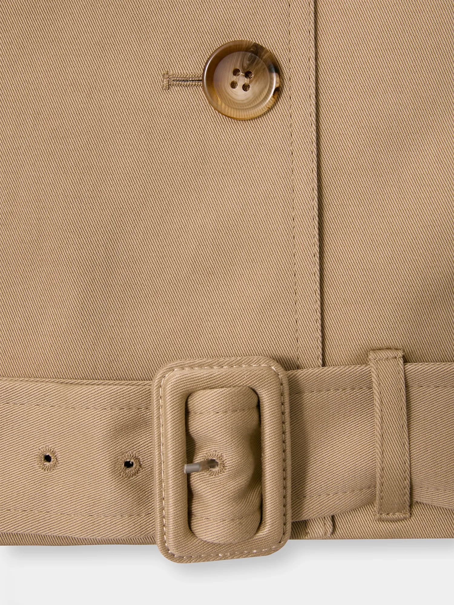 Женский тренч MUGLER Dropped Beige