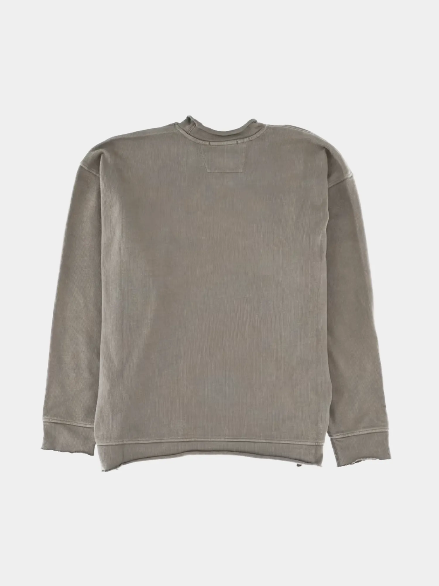 Свитшот C.P. Company Logo Embroidered Crewneck Gunmetal