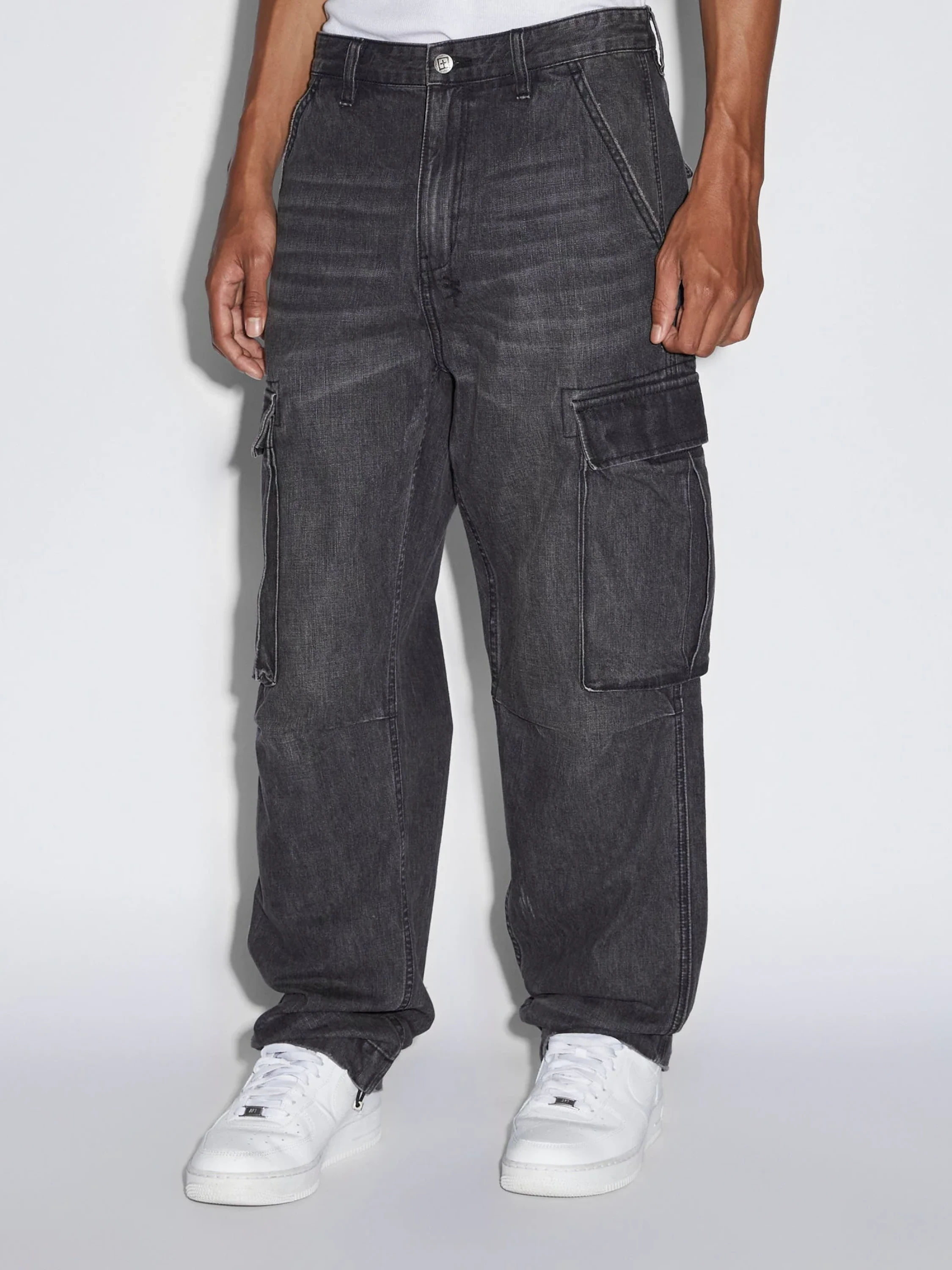 Брюки Ksubi Riot Cargo Pant Faded Black