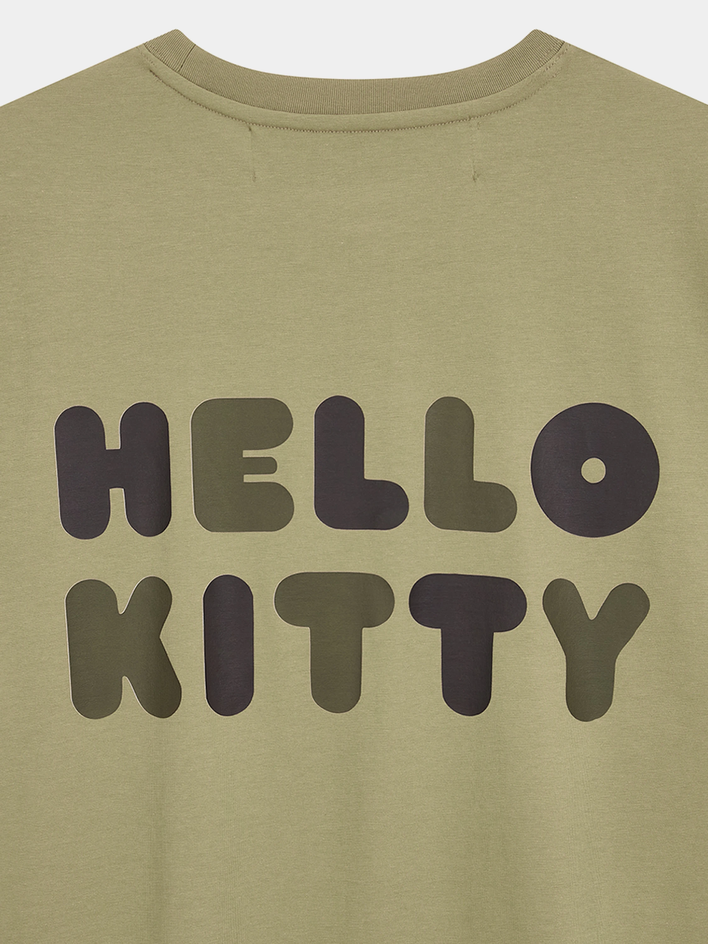 Футболка OPEN YY Hello Kitty x YY T-Shirt Khaki