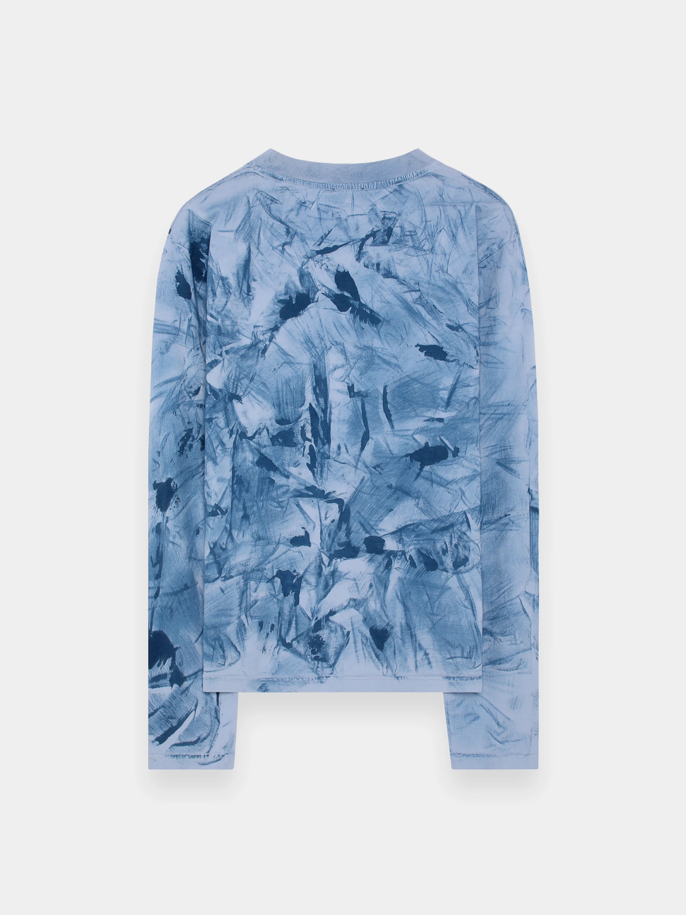 Лонгслив Botter Sunbleached Handpainted  Blue