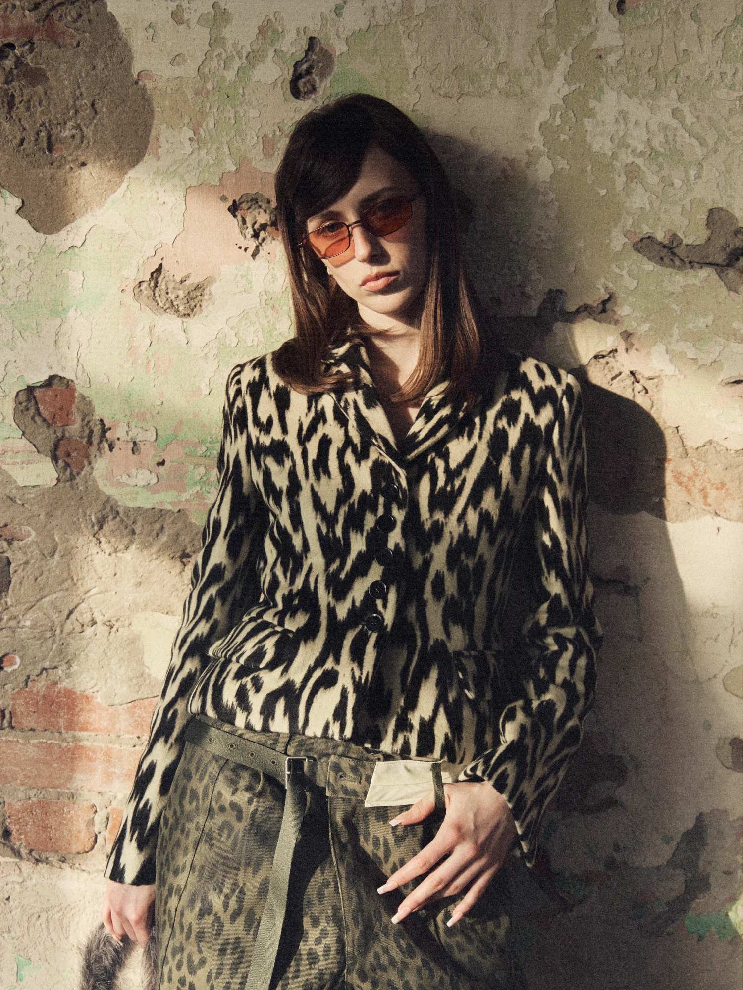 Очки JACQUEMUS Sera Metallic Brown