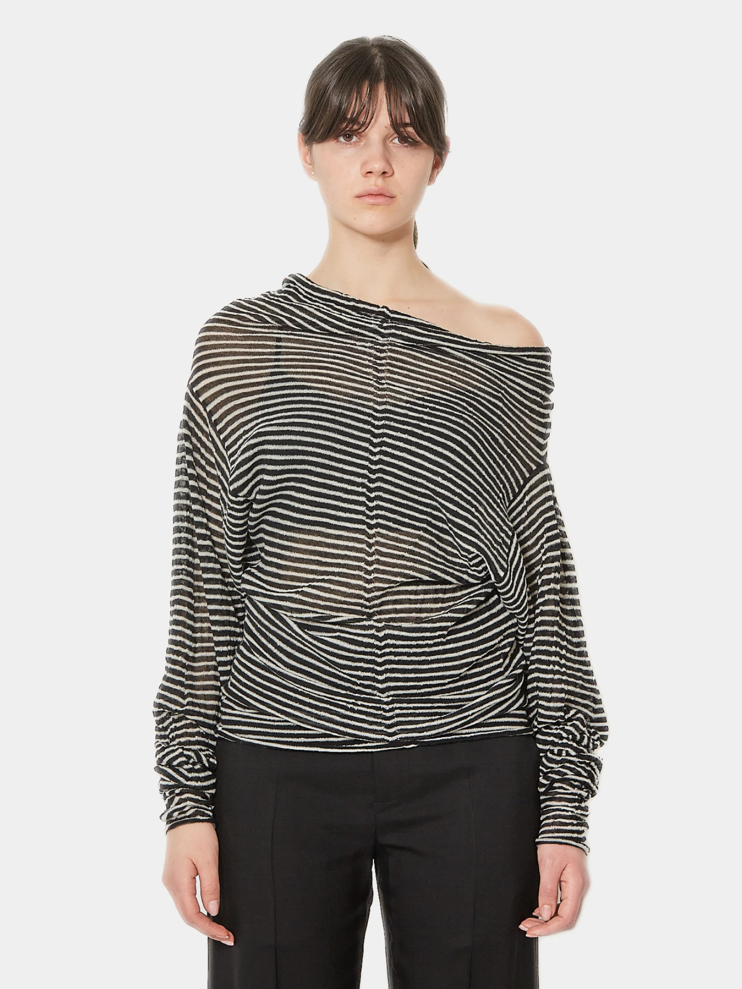 Женский свитер Ann Demeulemeester Amra Black White