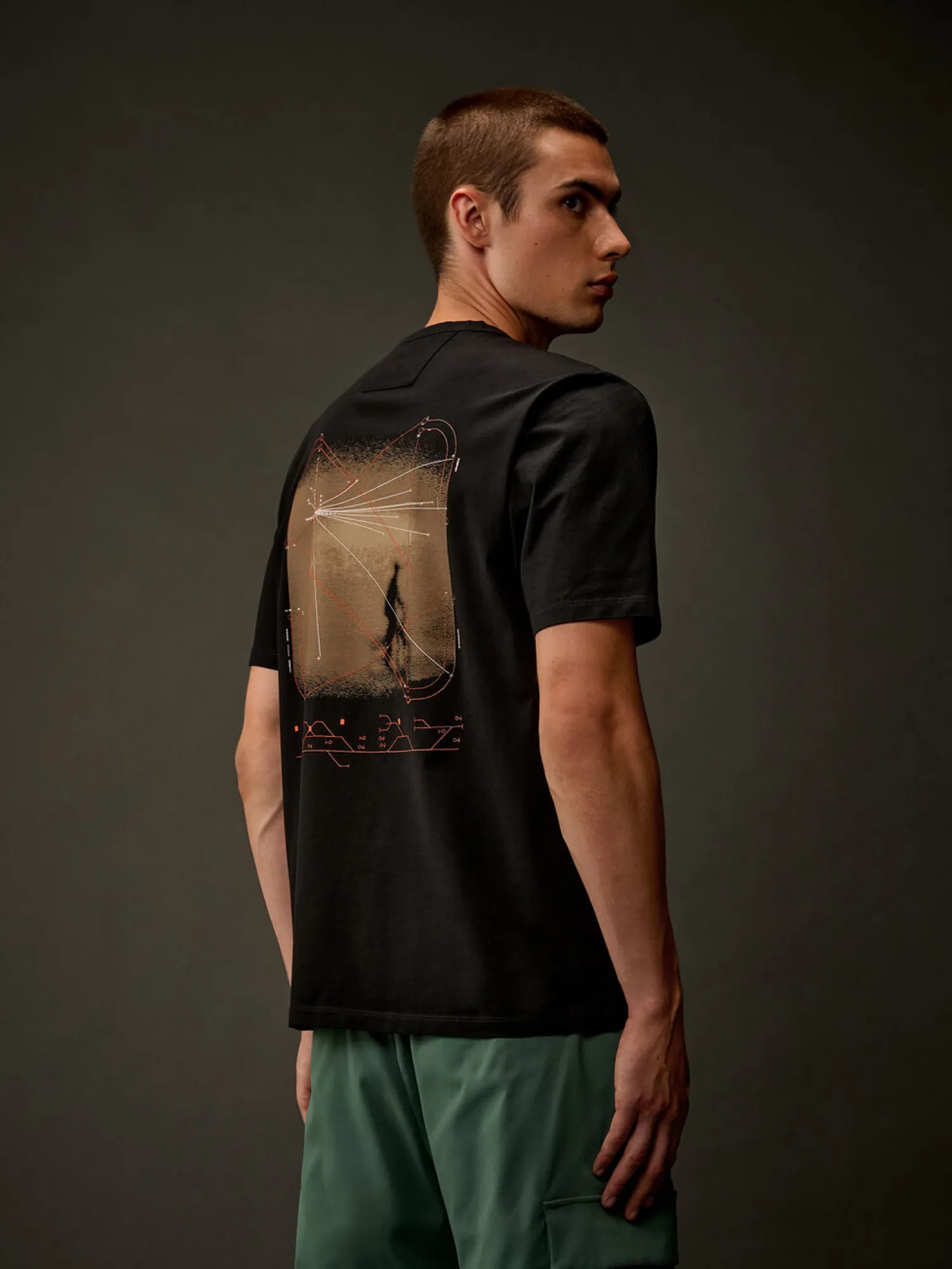 Футболка C.P. Company Metropolis Series Mercerized Black
