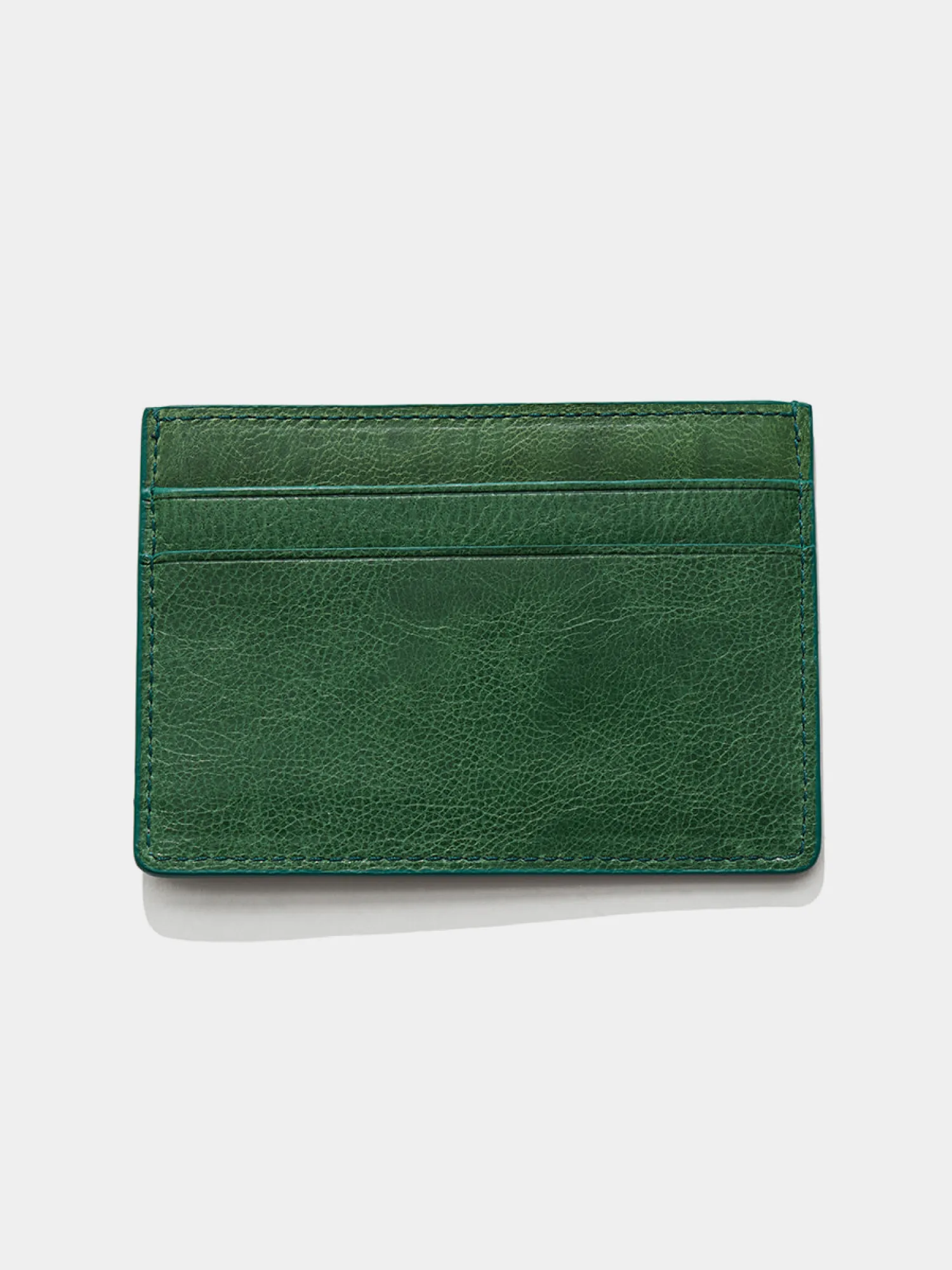 Кардхолдер UNAFFECTED Logo Label Cracked Green