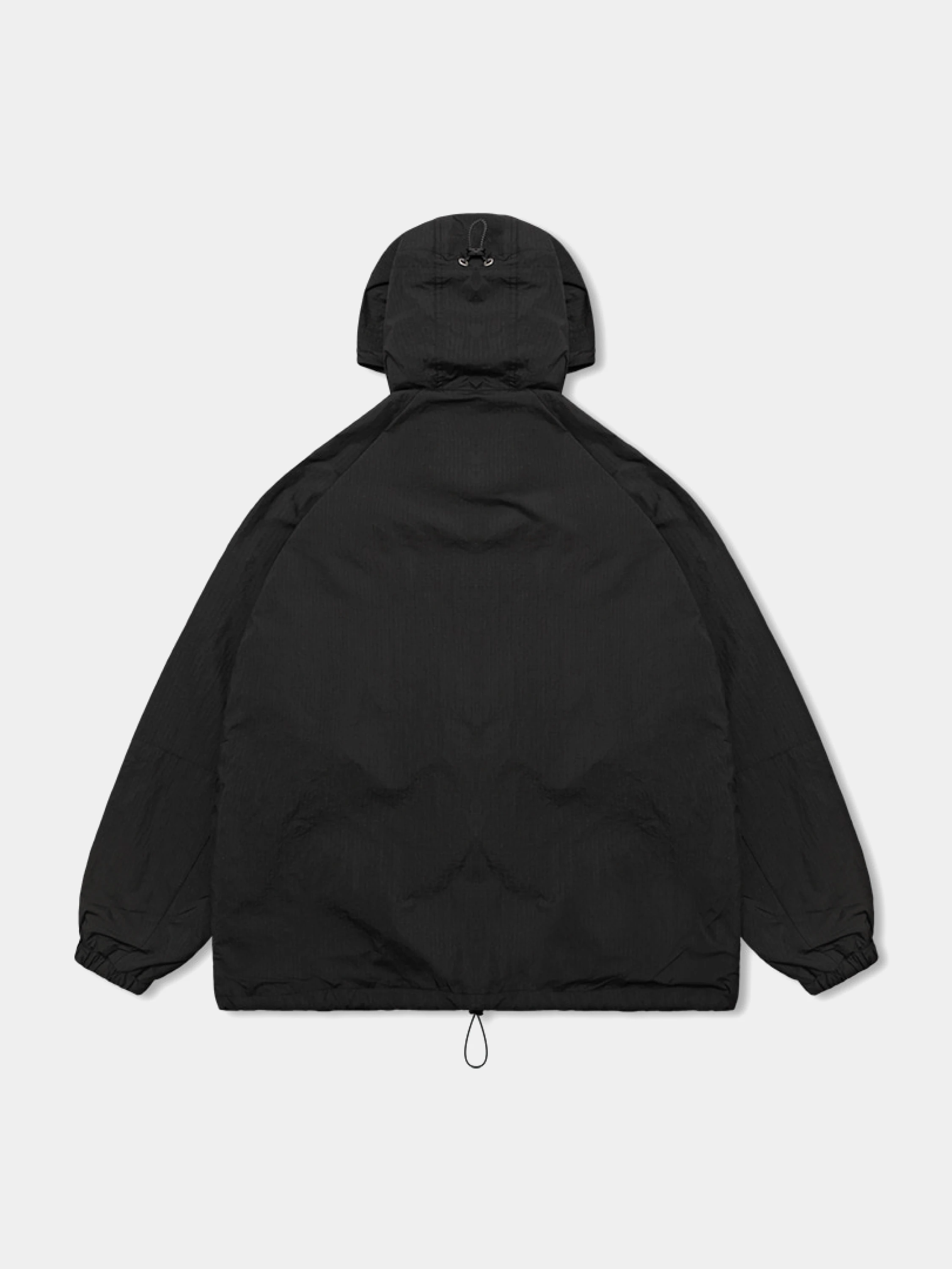 Анорак ANGLAN Rib Nylon Mountain Anorak Black