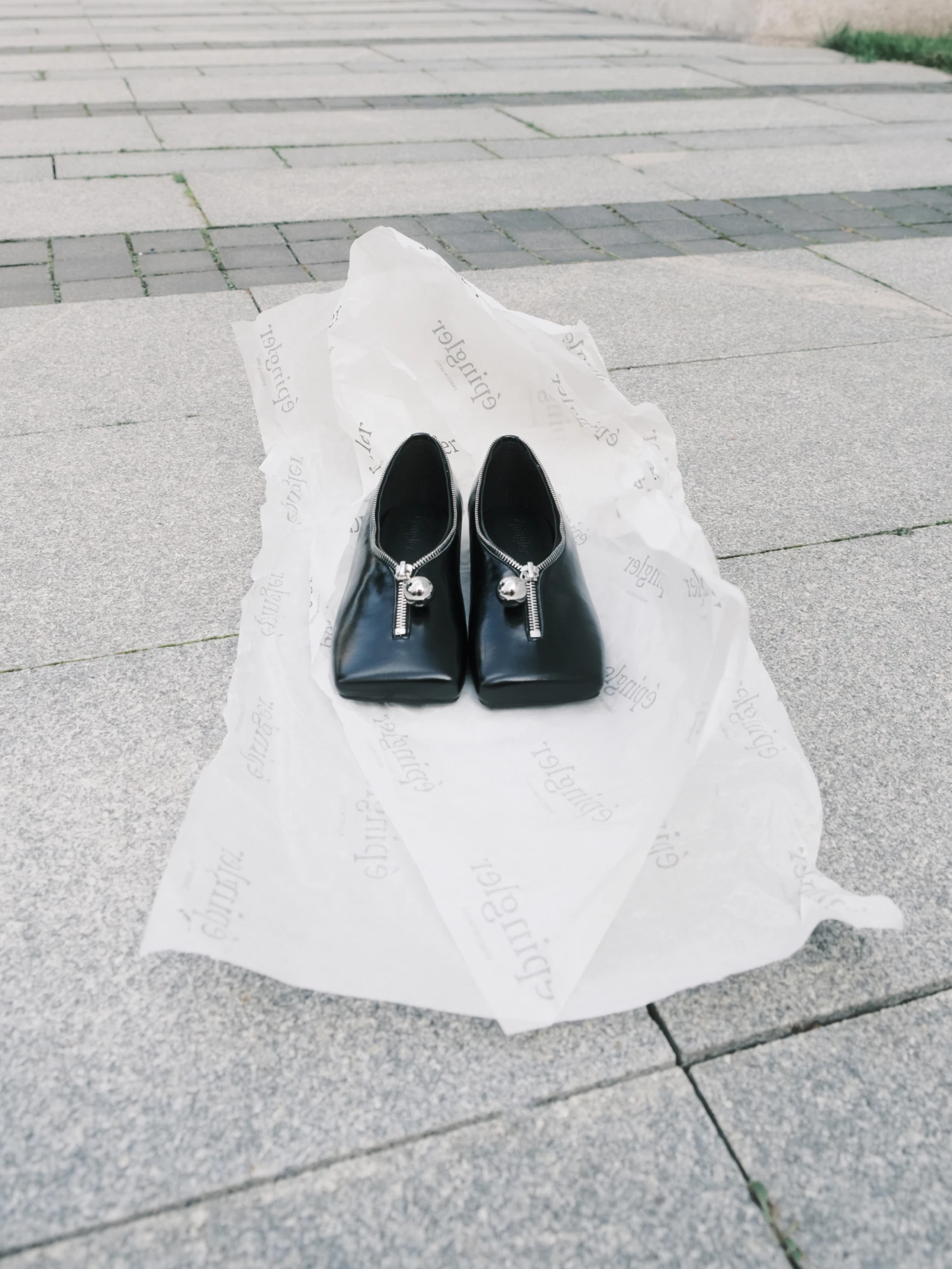 Женские туфли EPINGLER Silver Ball Toe Black