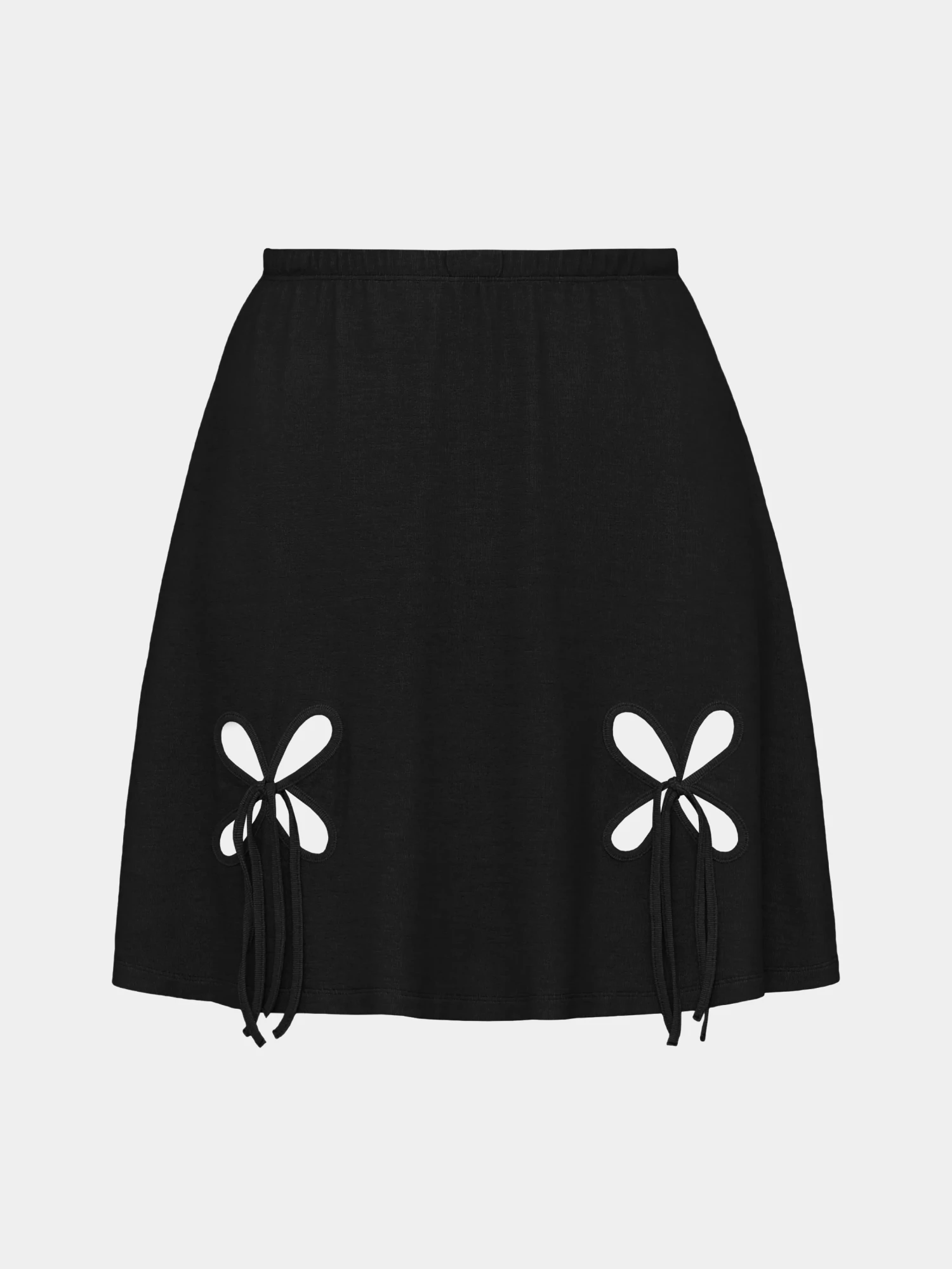 Женская юбка J.KIM Petal Mini Black