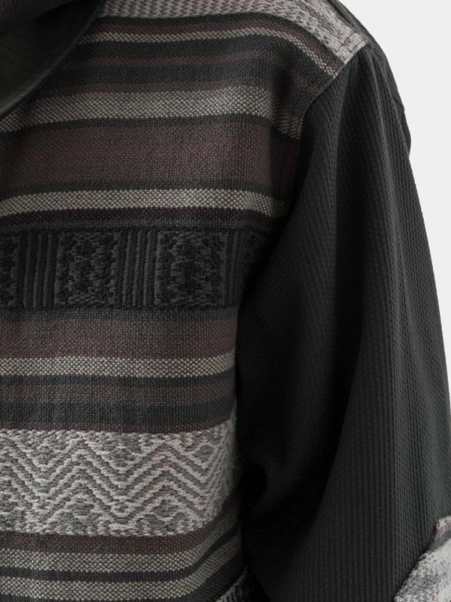 Куртка MAHARISHI 7142 Upcycled Shawl Chore Black