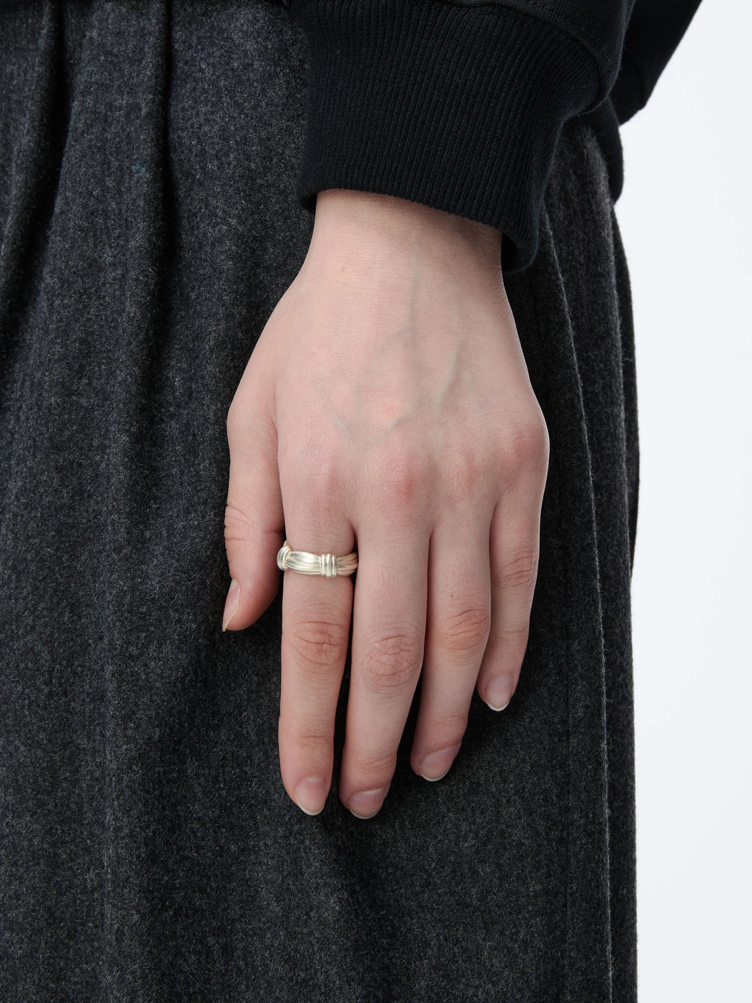 Кольцо ADERERROR Ring Product. 109 Silver