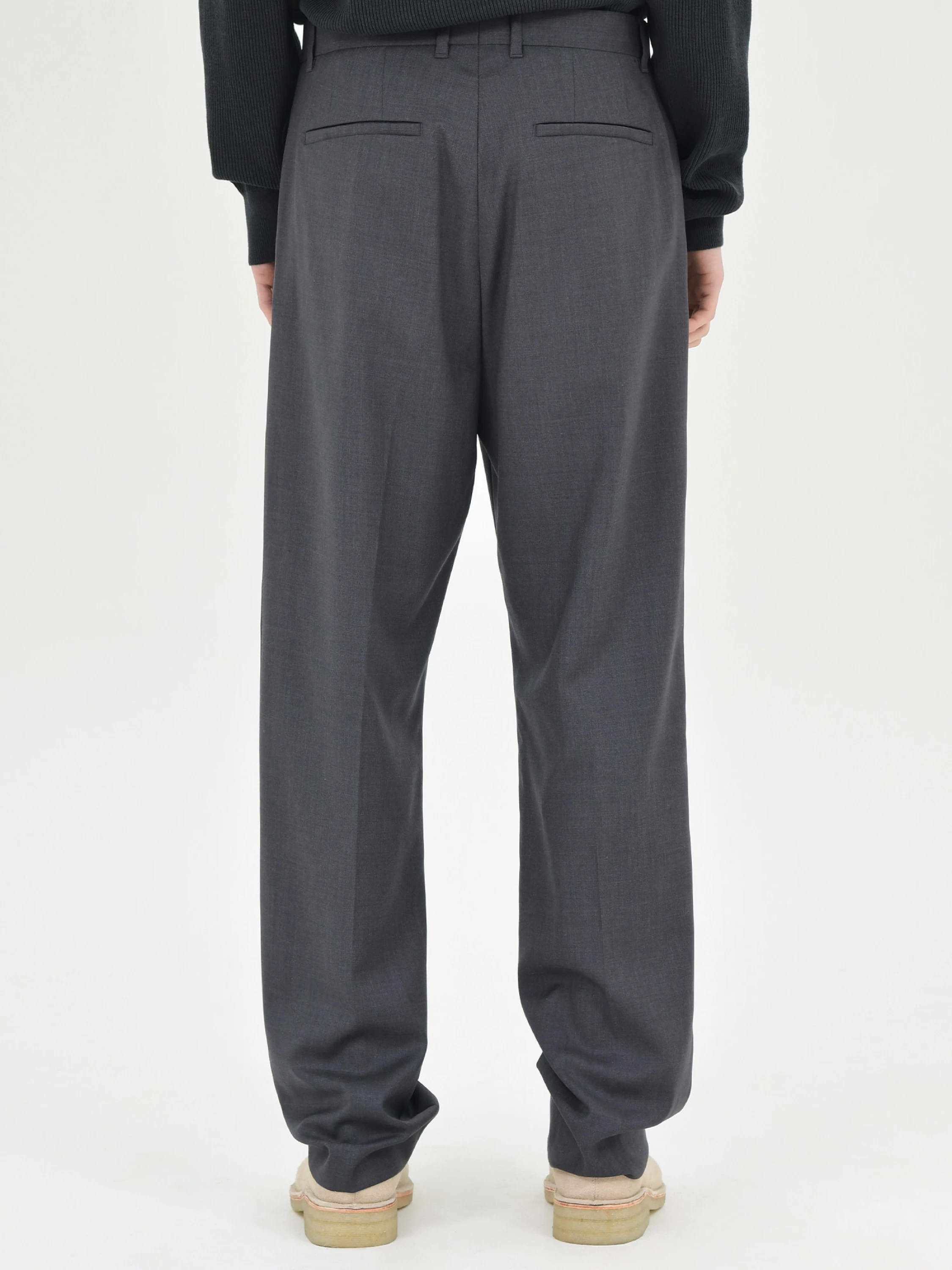 Брюки BROWNYARD One Tuck Trouser Charcoal