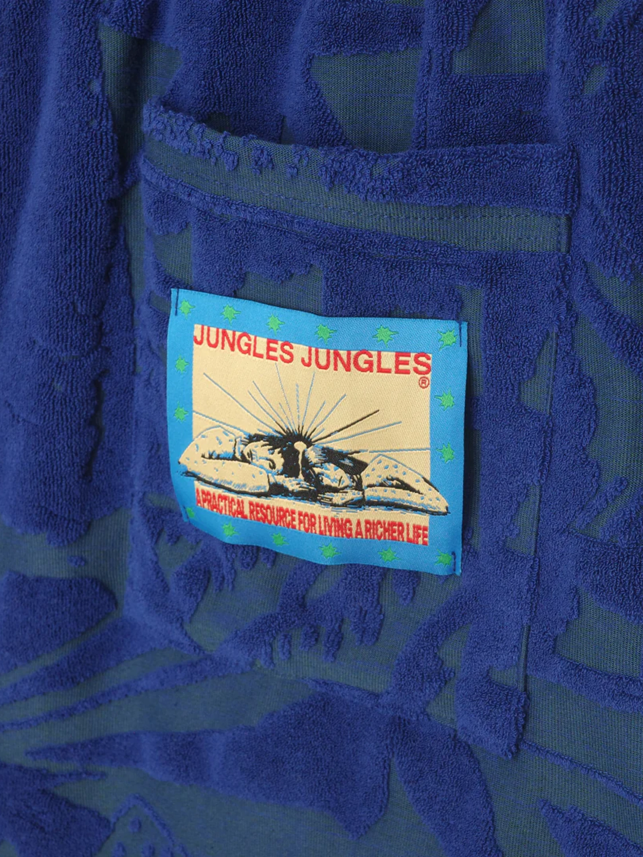 Шорты Jungles Jungles Terry Towelling Short Blue Grey