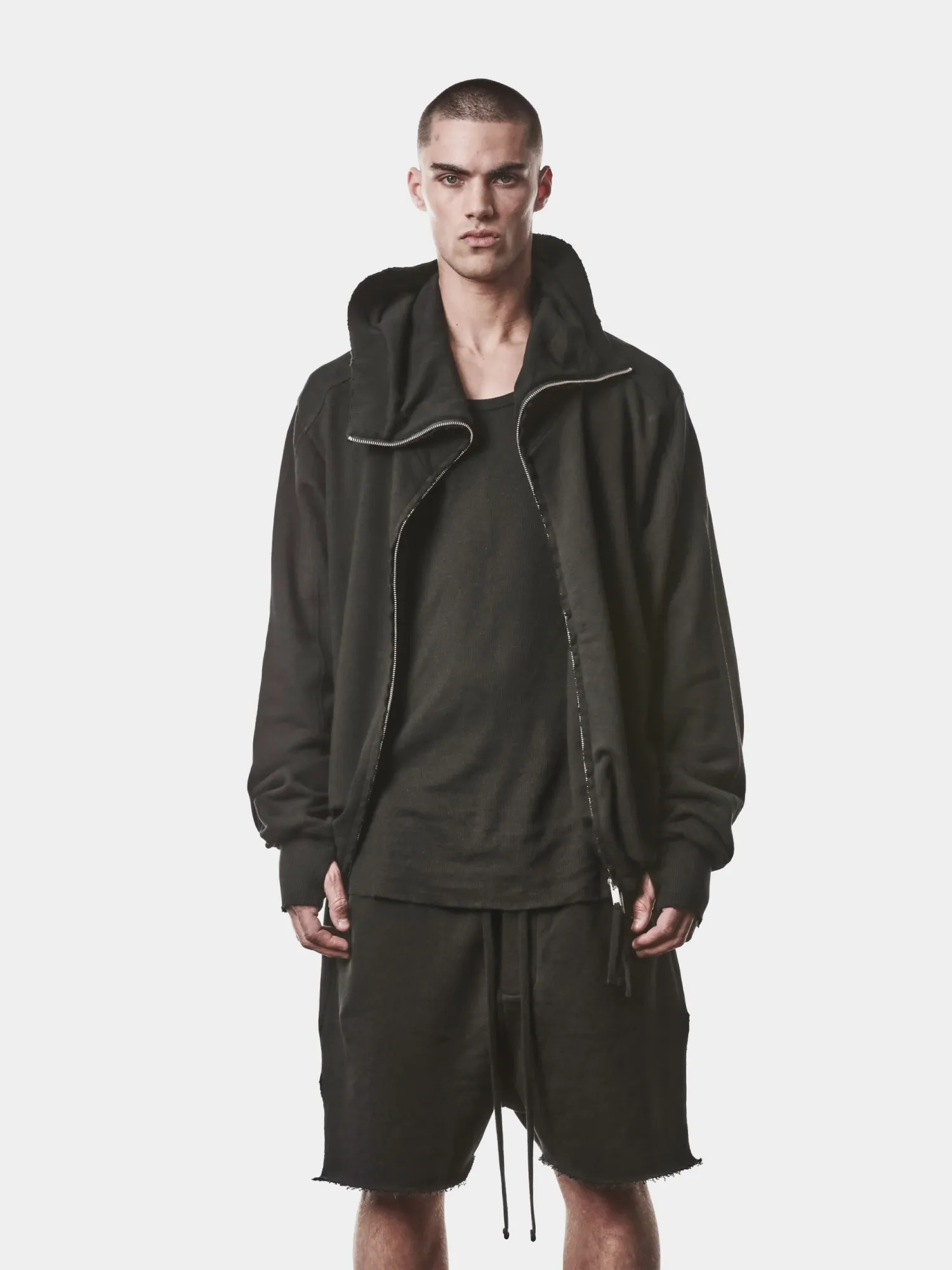 Зип-худи thom/krom M SJ 695 Black