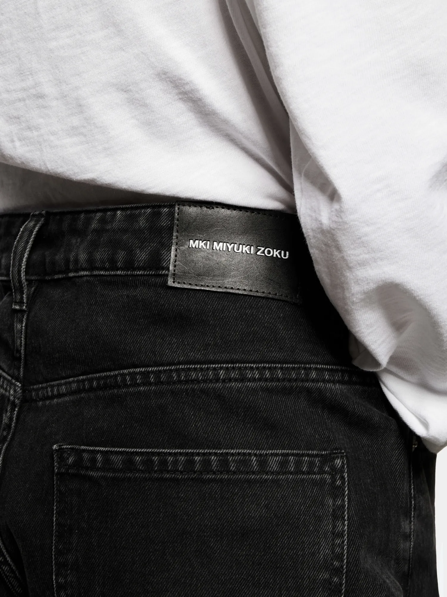 Джинсы MKI MIYUKI ZOKU Denim Classic Wash Black