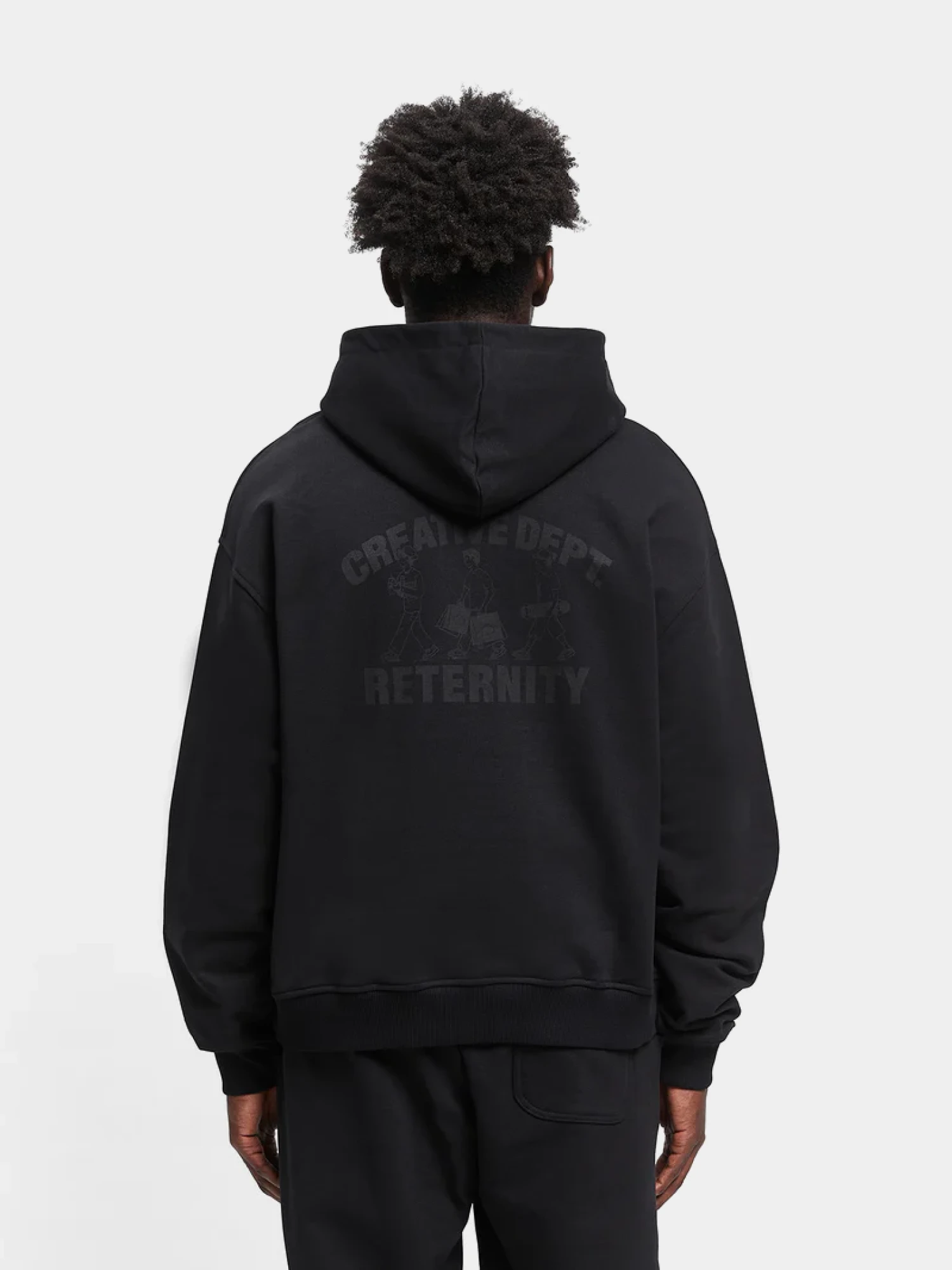 Зип-худи RETERNITY Creative Dept Logo BLACK