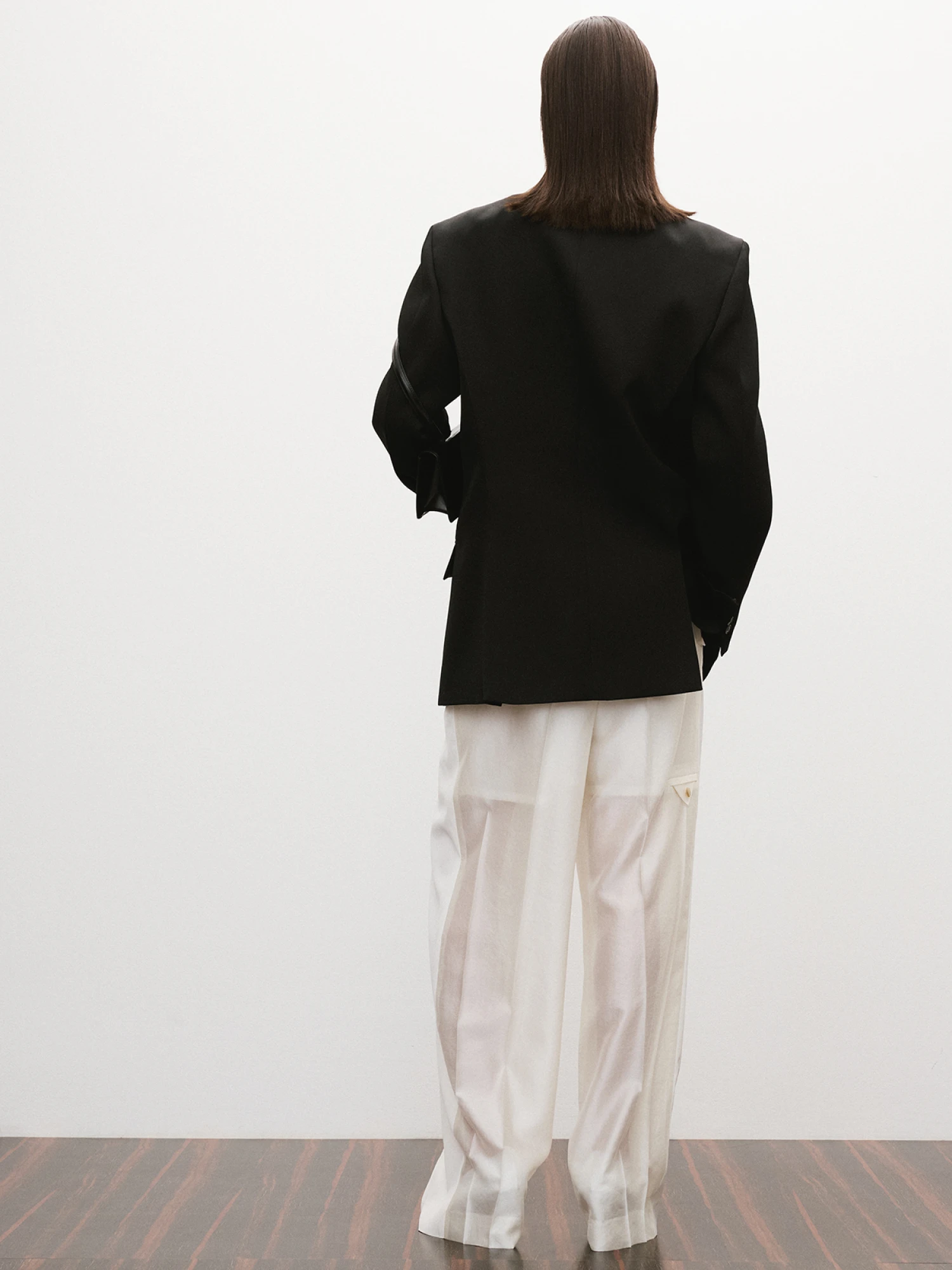 Женский пиджак Recto Structure Wool Tailored Black
