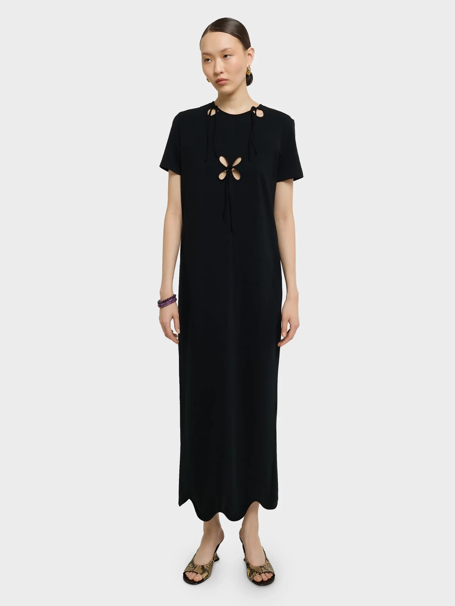 Женское платье J.KIM Petal Dress Black