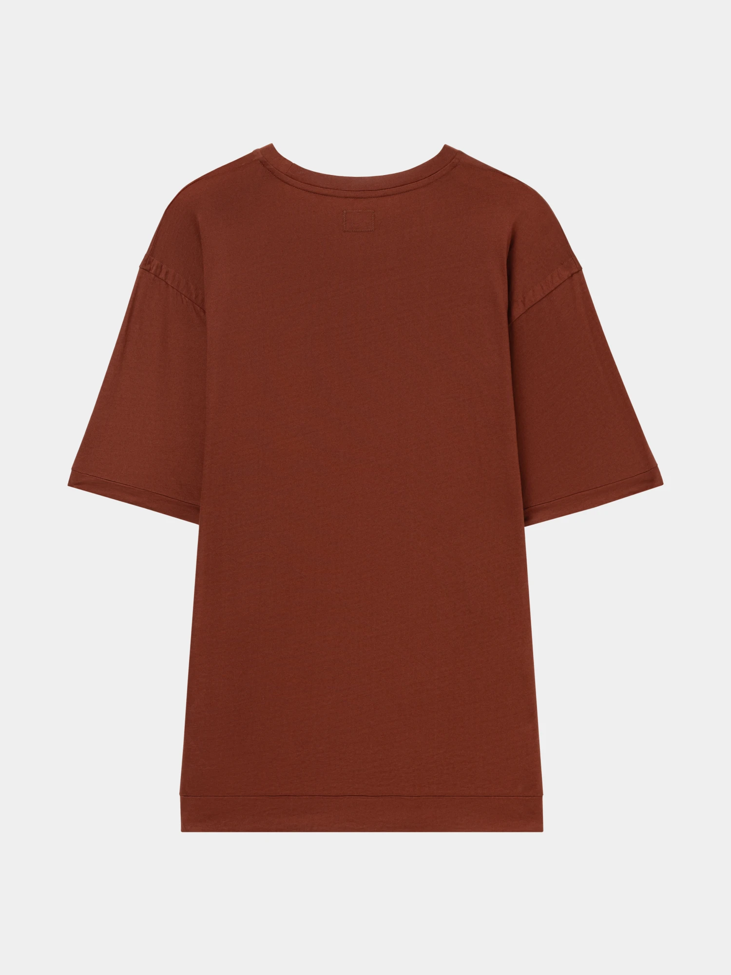 Футболка C.P. Company No Gravity Jersey Logo Sable Brown