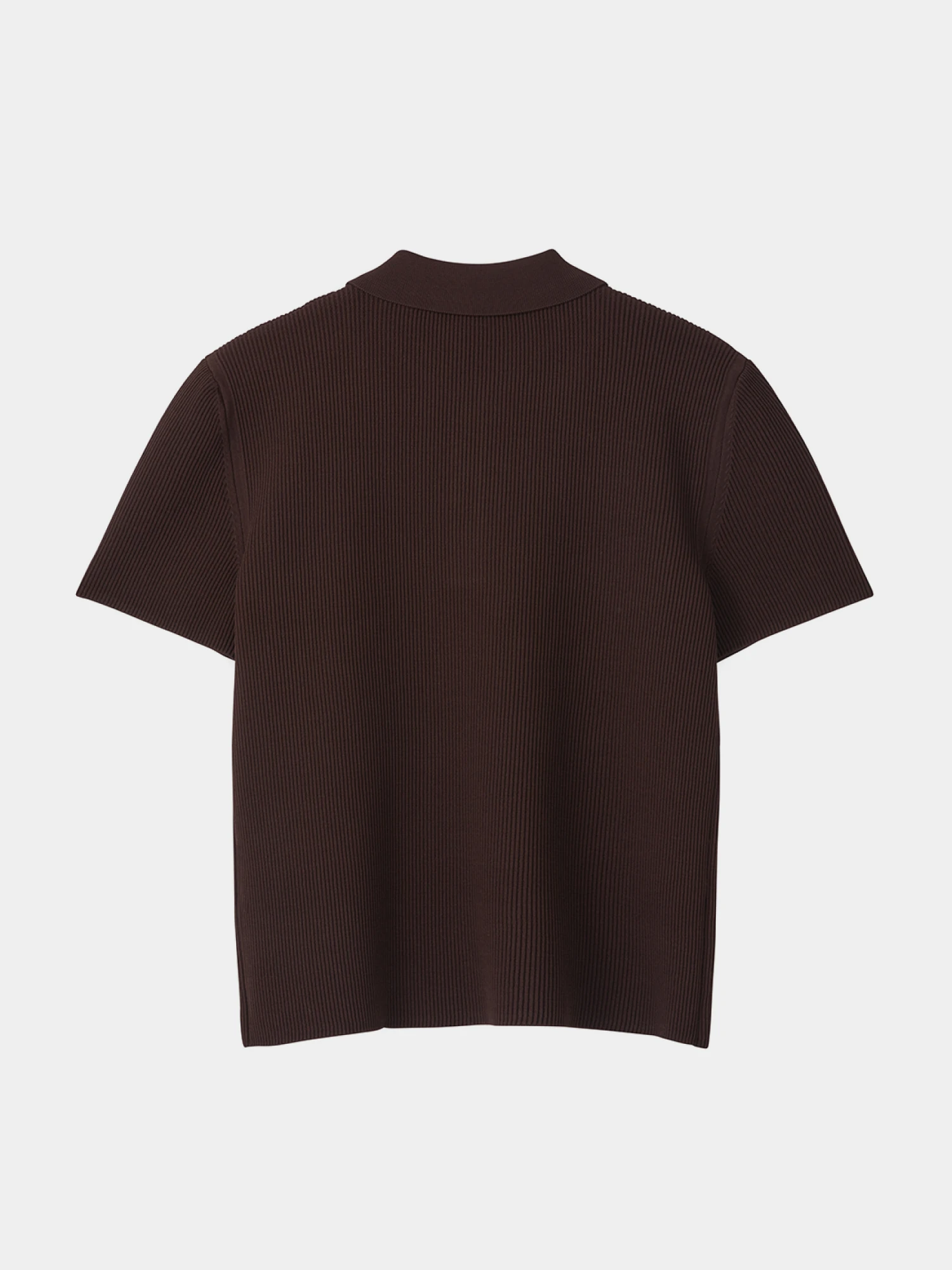 Поло Recto Compact Knit Classic Dark Brown