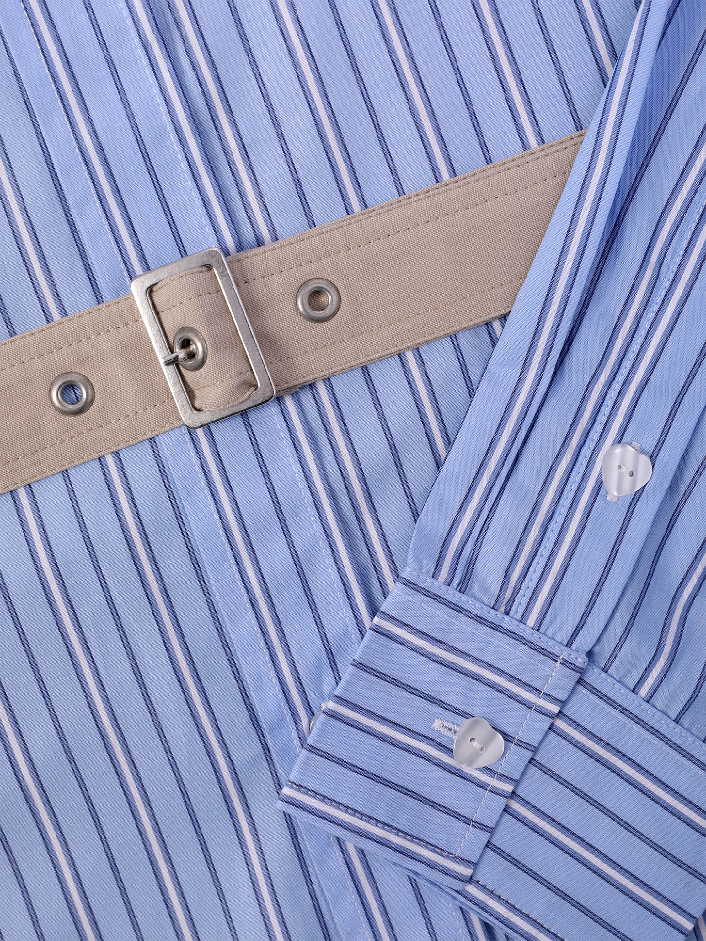 Рубашка ABRA Trench Shirt Blue/Beige