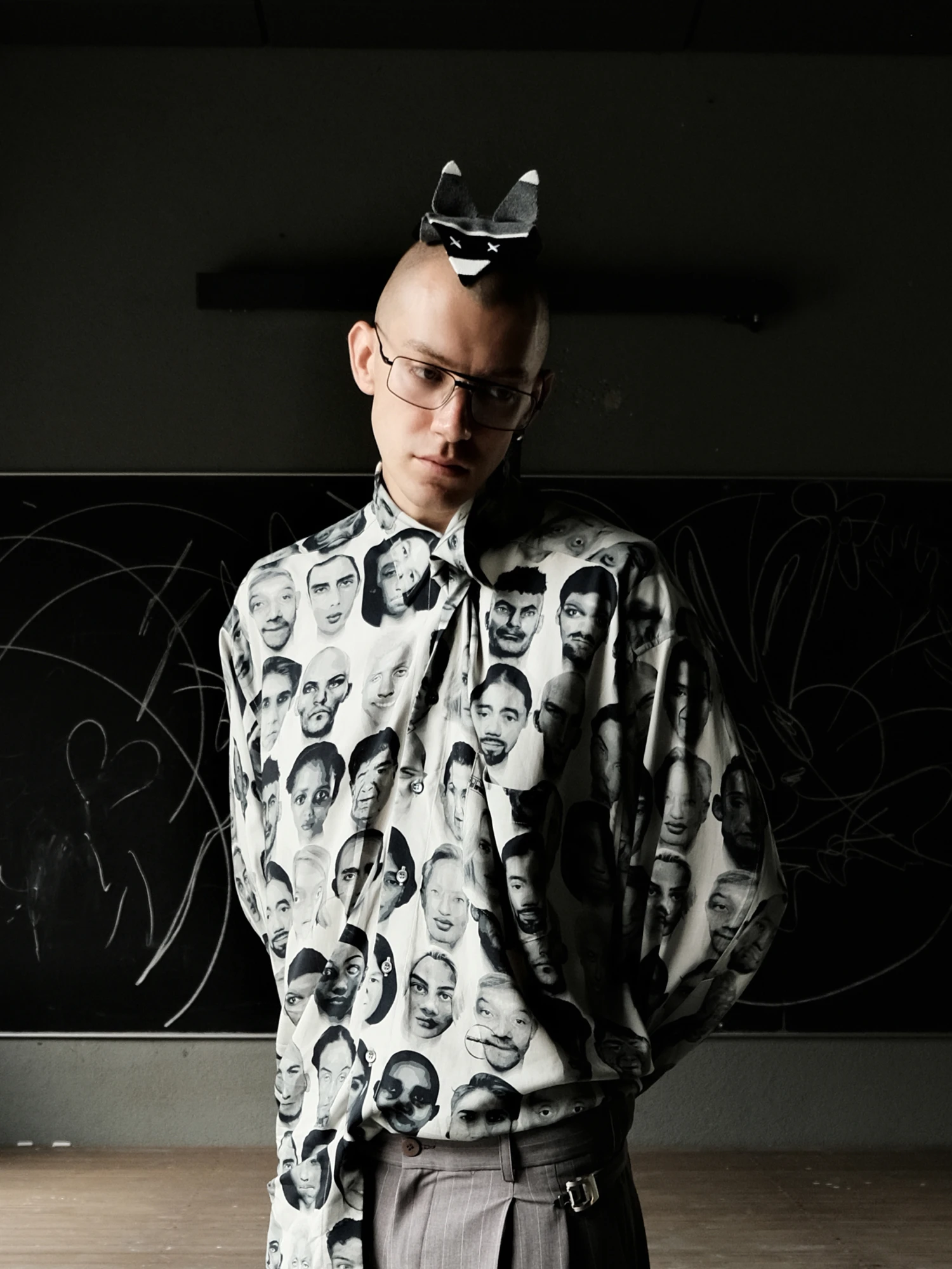 Рубашка Magliano Finalists Twisted Black/White