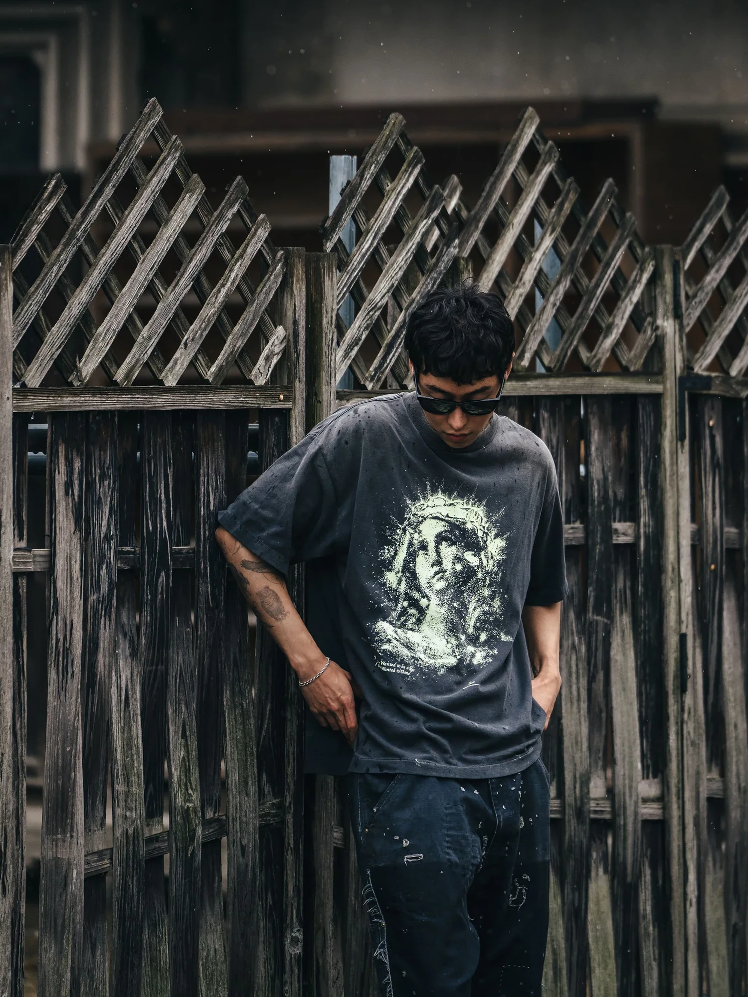 Футболка SAINT MXXXXXX Maria Tee Black